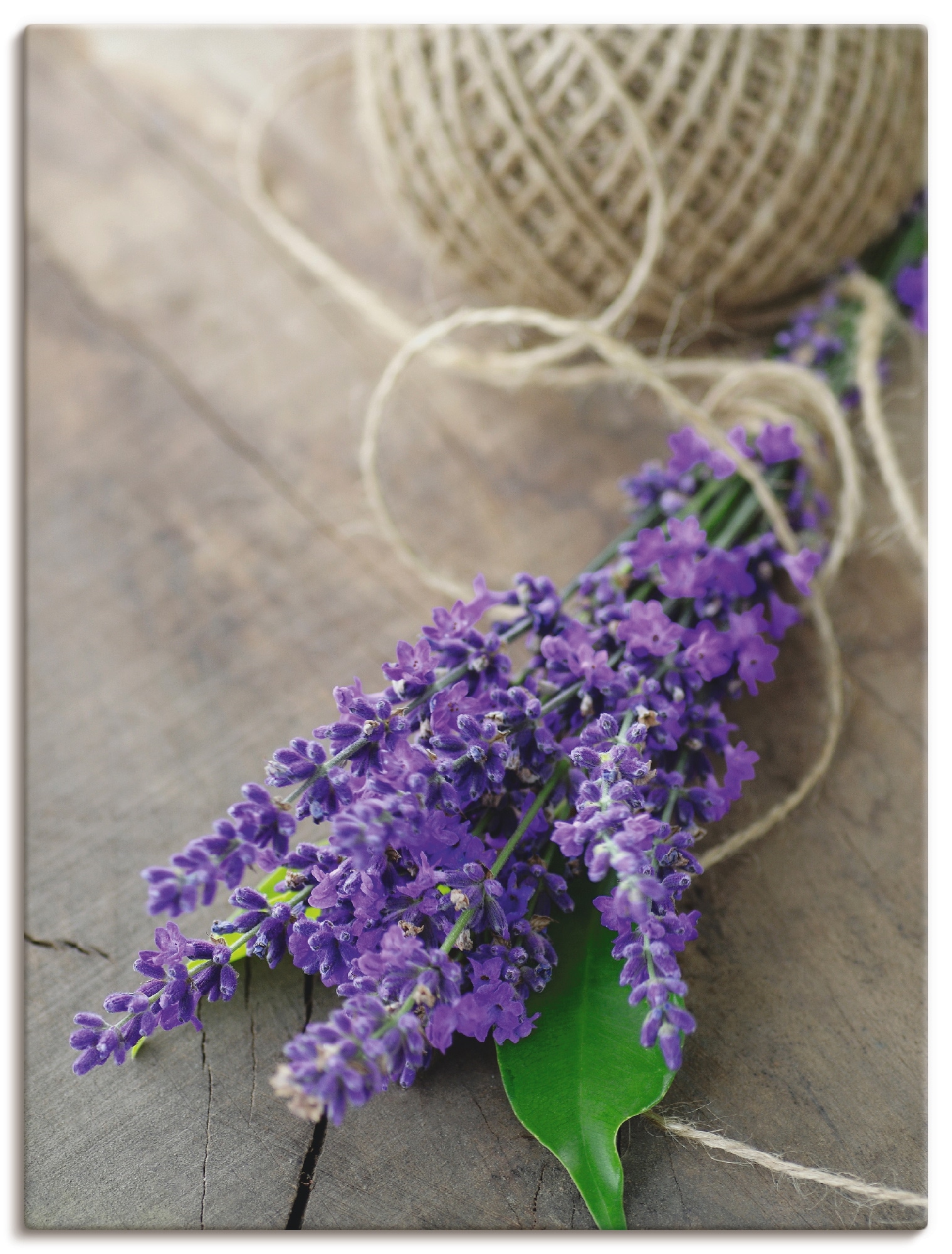 Artland Wandbild »Lavendel Strauss«, Blumen, (1 St.) von Artland