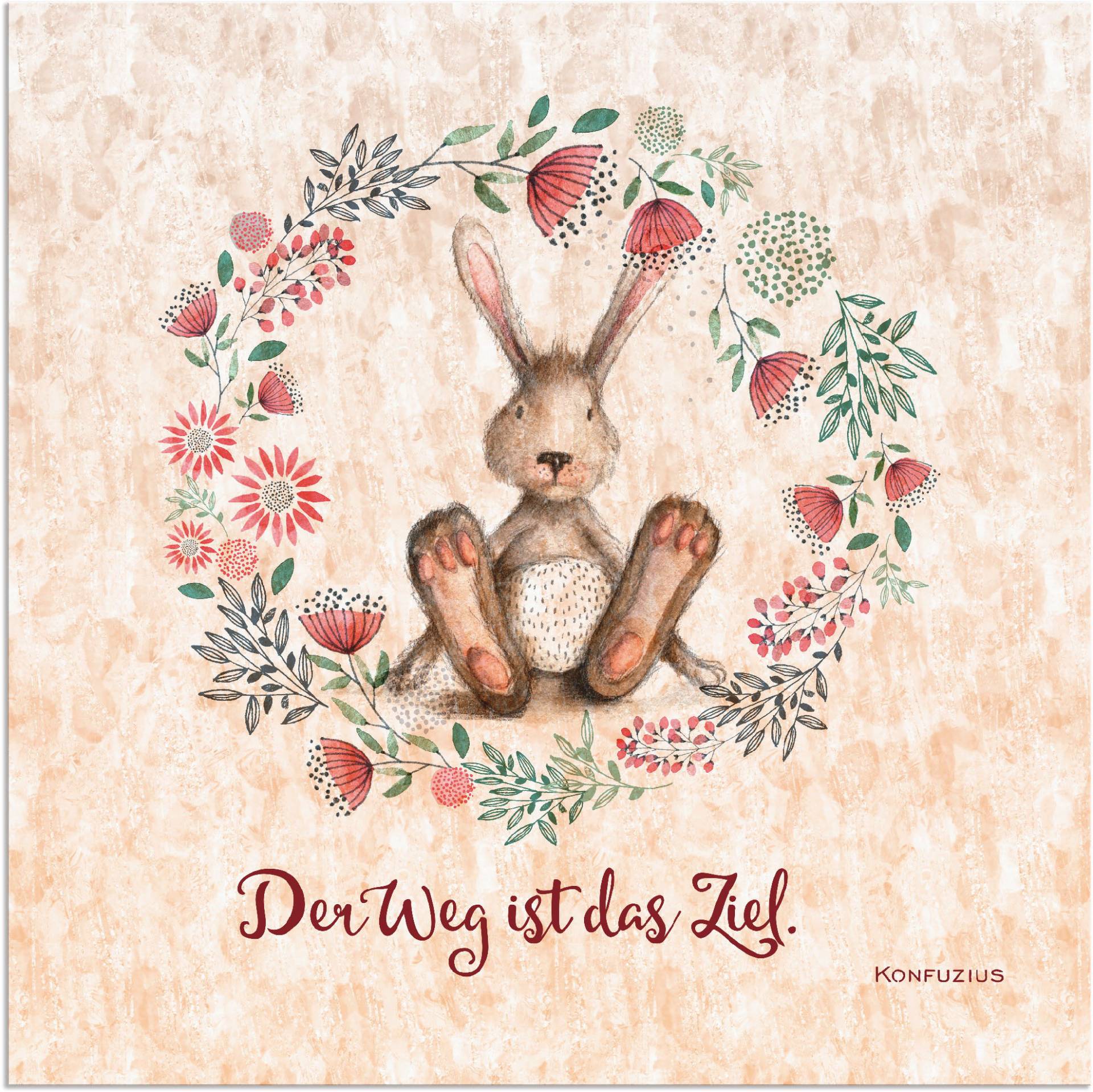 Artland Wandbild »Lebensweisheit Das Ziel«, Tiere, (1 St.), als Alubild, Outdoorbild, Leinwandbild in verschied. Grössen Artland Wandbild »Lebensweisheit Das Ziel«, Tiere, (1 St.), als Alubild, Outdoorbild, Leinwandbild in verschied. Grössen von Artland
