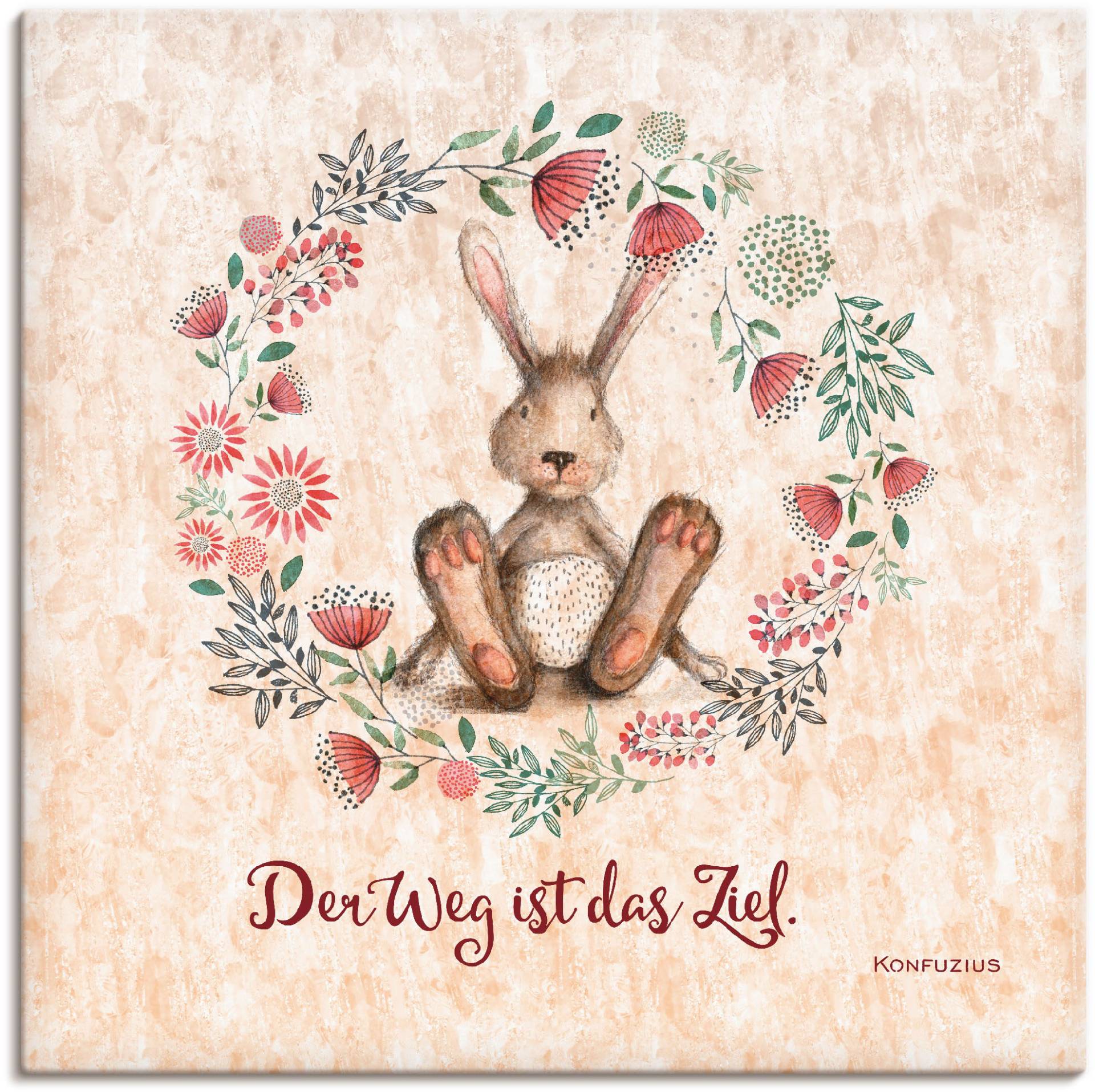 Artland Wandbild »Lebensweisheit Das Ziel«, Tiere, (1 St.), als Alubild, Outdoorbild, Leinwandbild in verschied. Grössen Artland Wandbild »Lebensweisheit Das Ziel«, Tiere, (1 St.), als Alubild, Outdoorbild, Leinwandbild in verschied. Grössen von Artland
