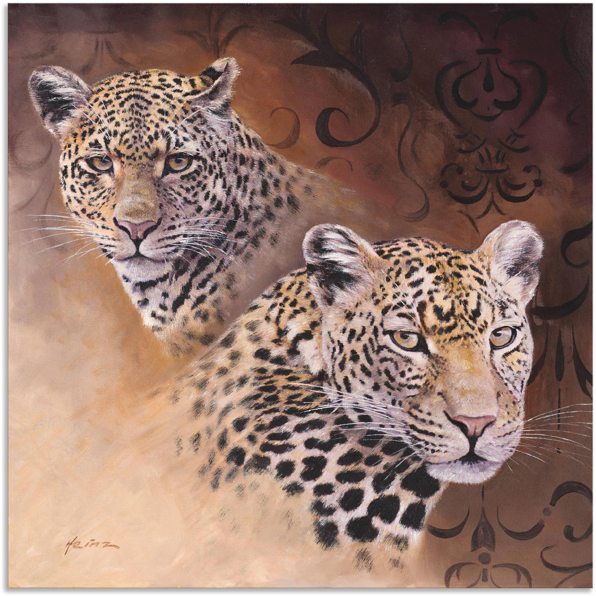 Artland Wandbild »Leoparden«, Wildtiere, (1 St.) von Artland