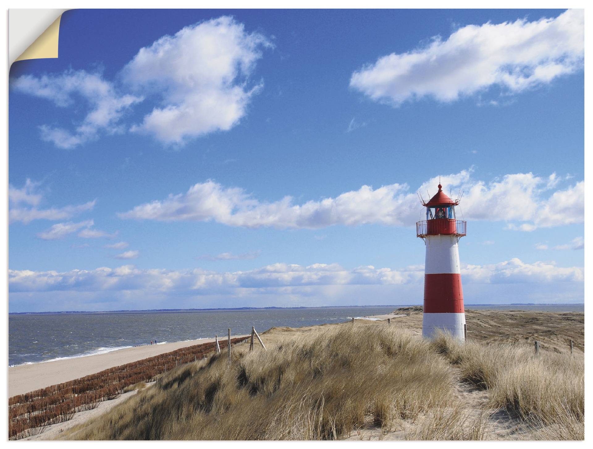 Artland Leinwandbild »Leuchtturm Sylt«, Gebäude, (1 St.) von Artland