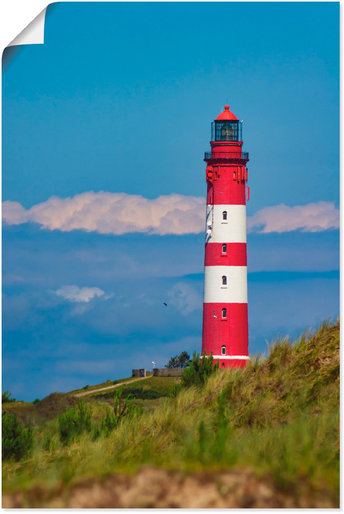 Artland Wandbild »Leuchtturm von Amrum«, Gebäude, (1 St.) von Artland