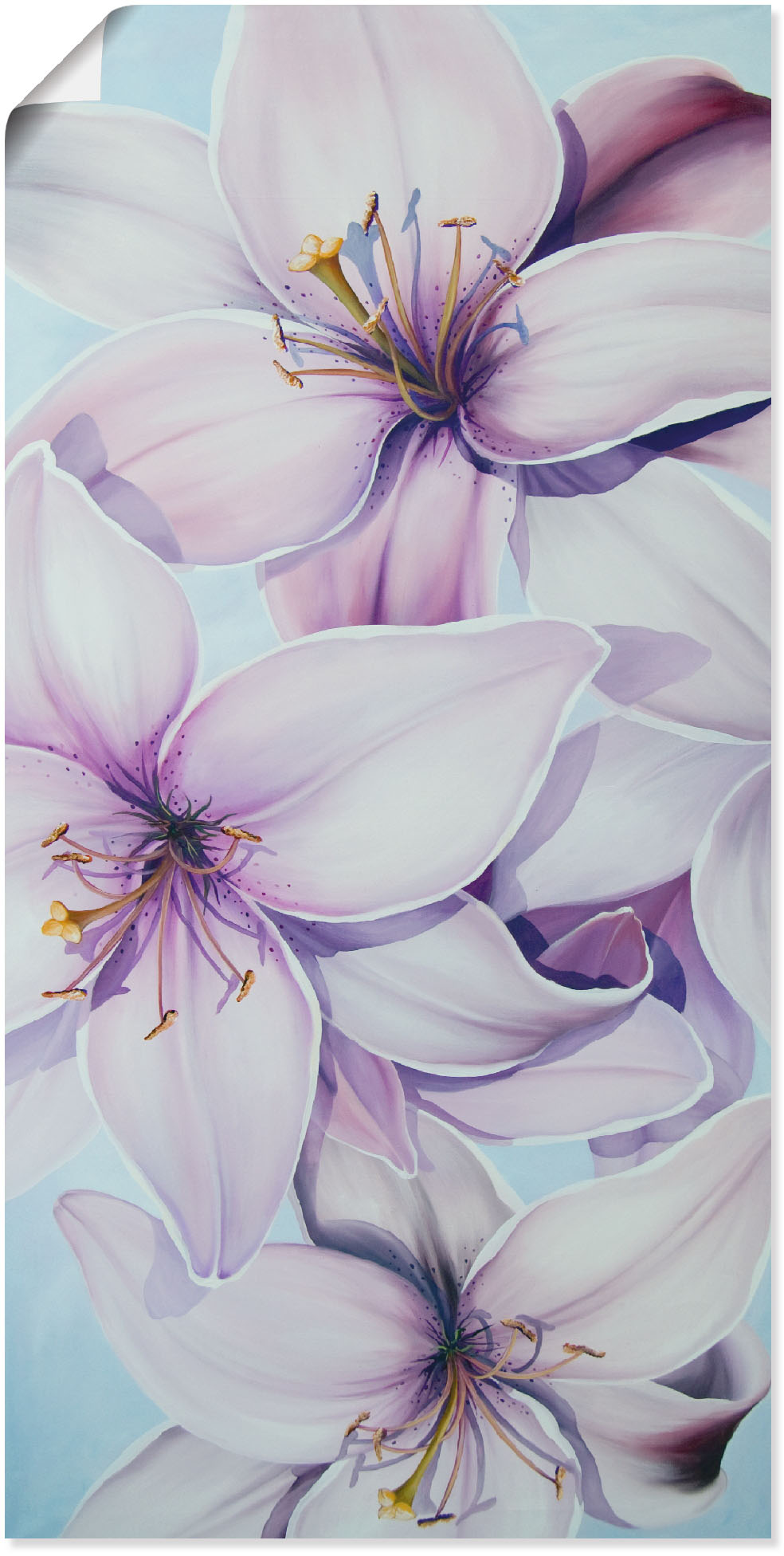 Artland Wandbild »Lilien«, Blumen, (1 St.) von Artland