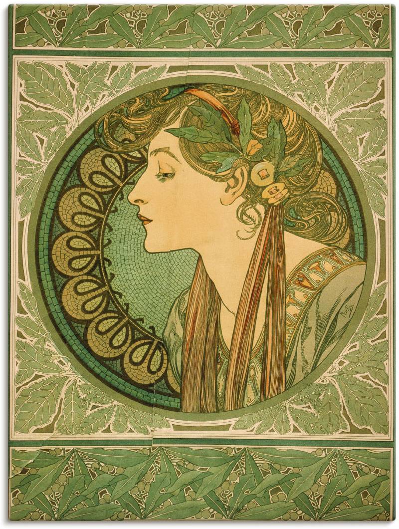 Artland Wandbild »Lorbeer. 1921«, Frau, (1 St.) von Artland