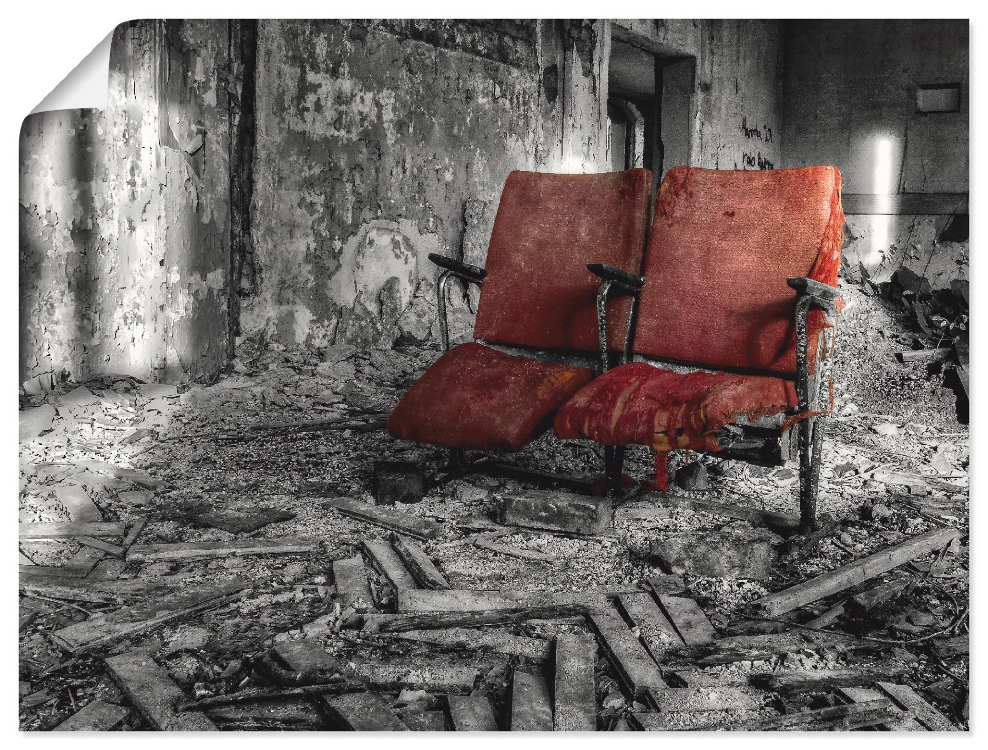 Artland Wandbild »Lost Place - Zusammen«, Architektonische Elemente, (1 St.), als Leinwandbild, Poster in verschied. Grössen Artland Wandbild »Lost Place - Zusammen«, Architektonische Elemente, (1 St.), als Leinwandbild, Poster in verschied. Grössen von Artland