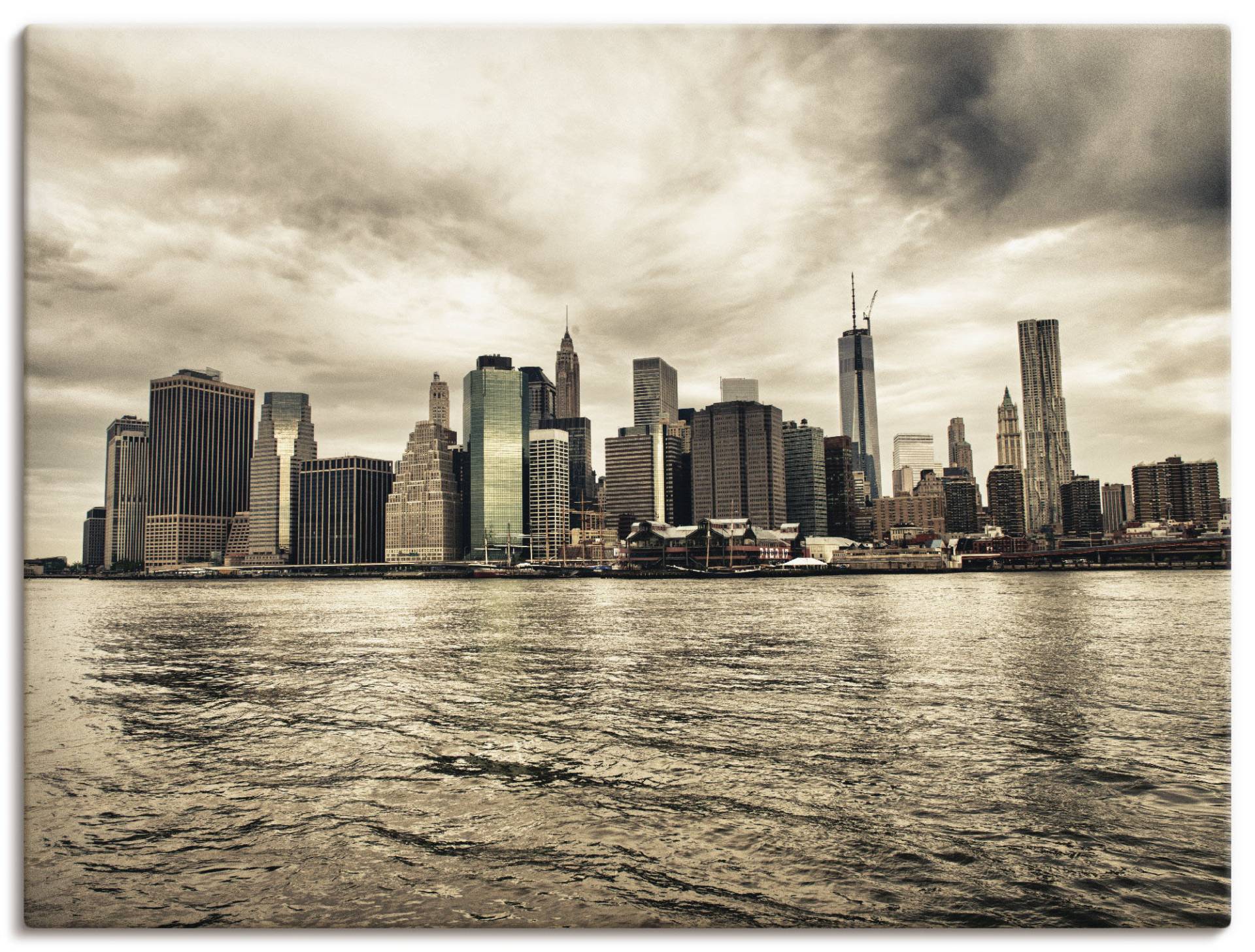 Artland Wandbild »Lower Manhattan Skyline«, Amerika, (1 St.) von Artland