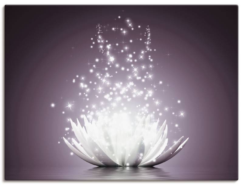 Artland Wandbild »Magie der Lotus-Blume«, Blumen, (1 St.), als Leinwandbild, Poster, Wandaufkleber in verschied. Grössen von Artland