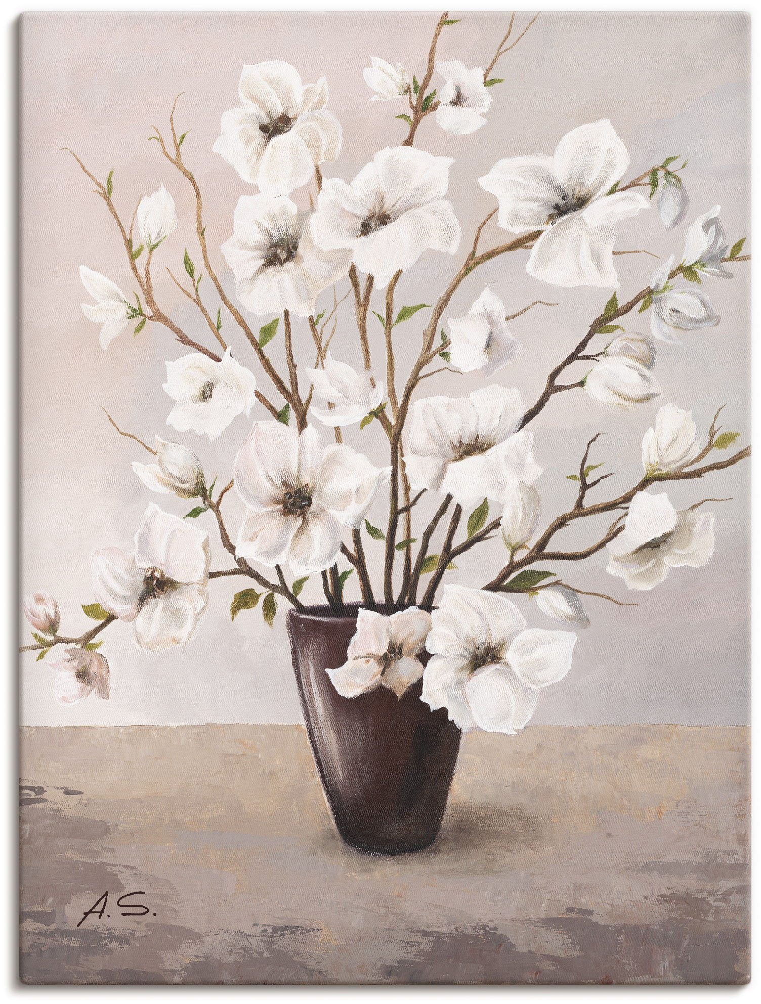 Artland Wandbild »Magnolien«, Blumen, (1 St.) von Artland