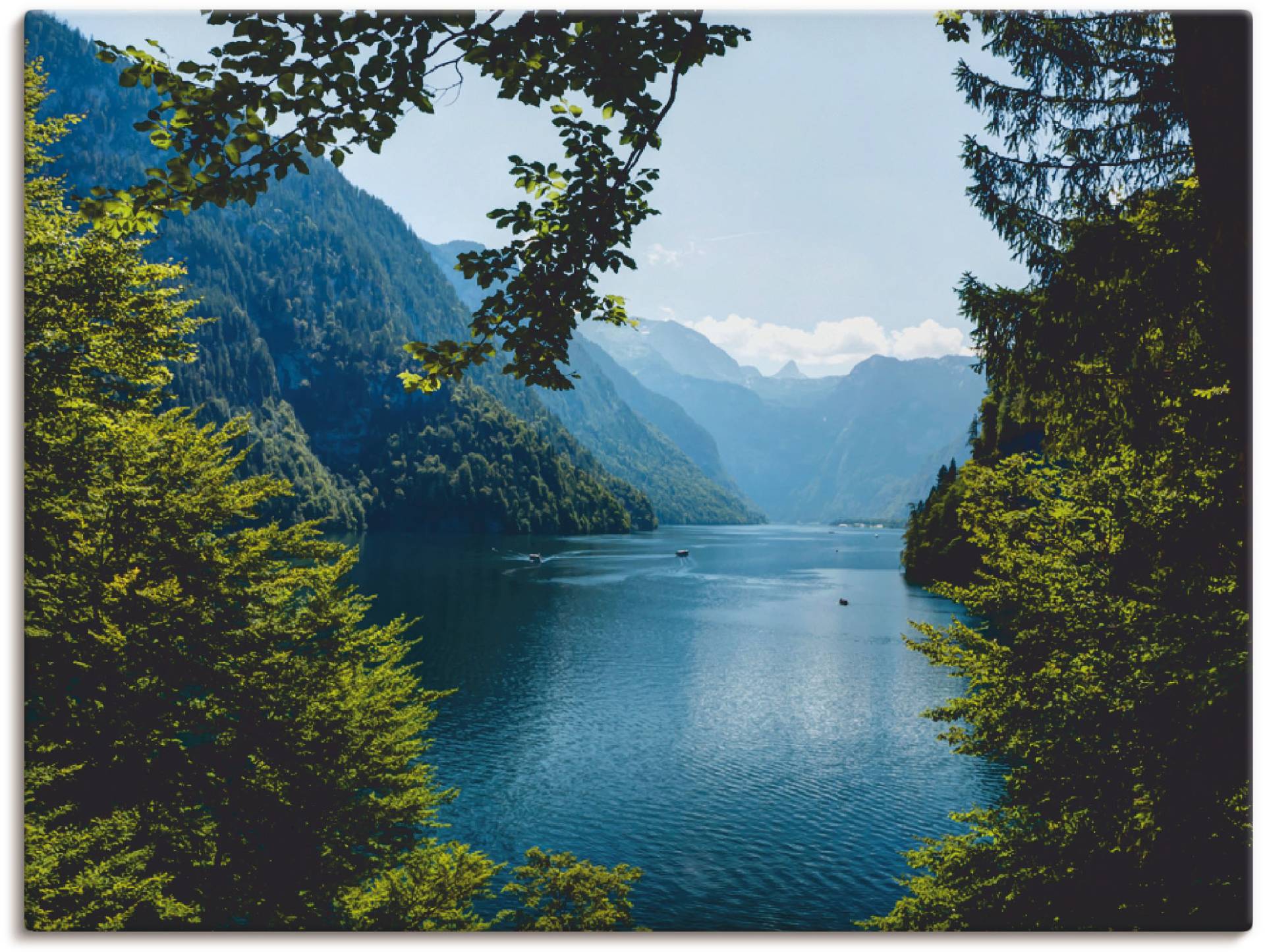 Artland Wandbild »Malerwinkel Königssee- Alpen«, Berge, (1 St.) von Artland