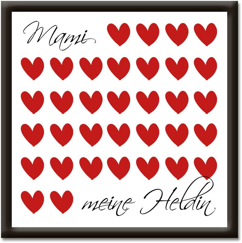 Artland Wandbild »Mami meine Heldin«, Sprüche & Texte, (1 St.) von Artland