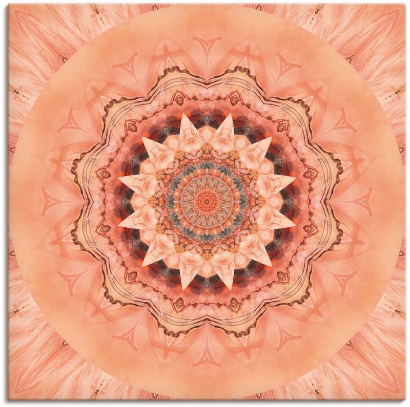 Artland Wandbild »Mandala Barmherzigkeit«, Muster, (1 St.), als Leinwandbild, Poster in verschied. Grössen von Artland