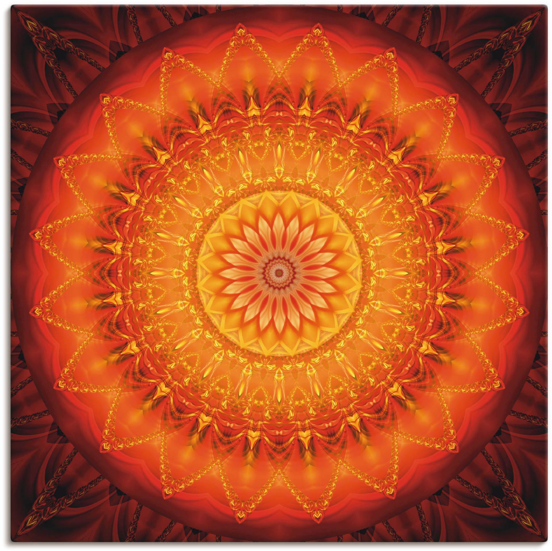 Artland Wandbild »Mandala Energie 1«, Muster, (1 St.) von Artland