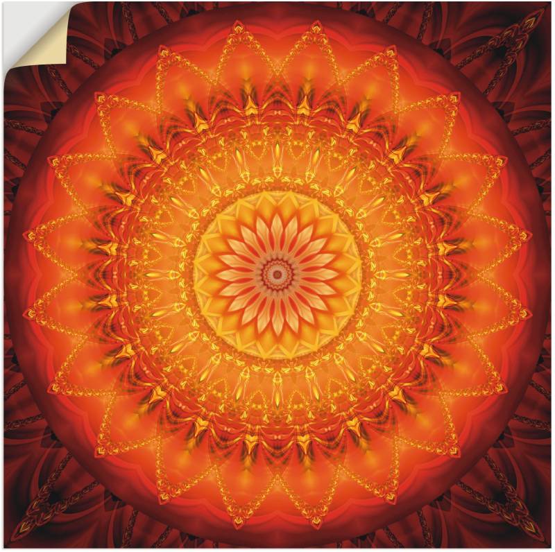Artland Wandbild »Mandala Energie 1«, Muster, (1 St.) von Artland