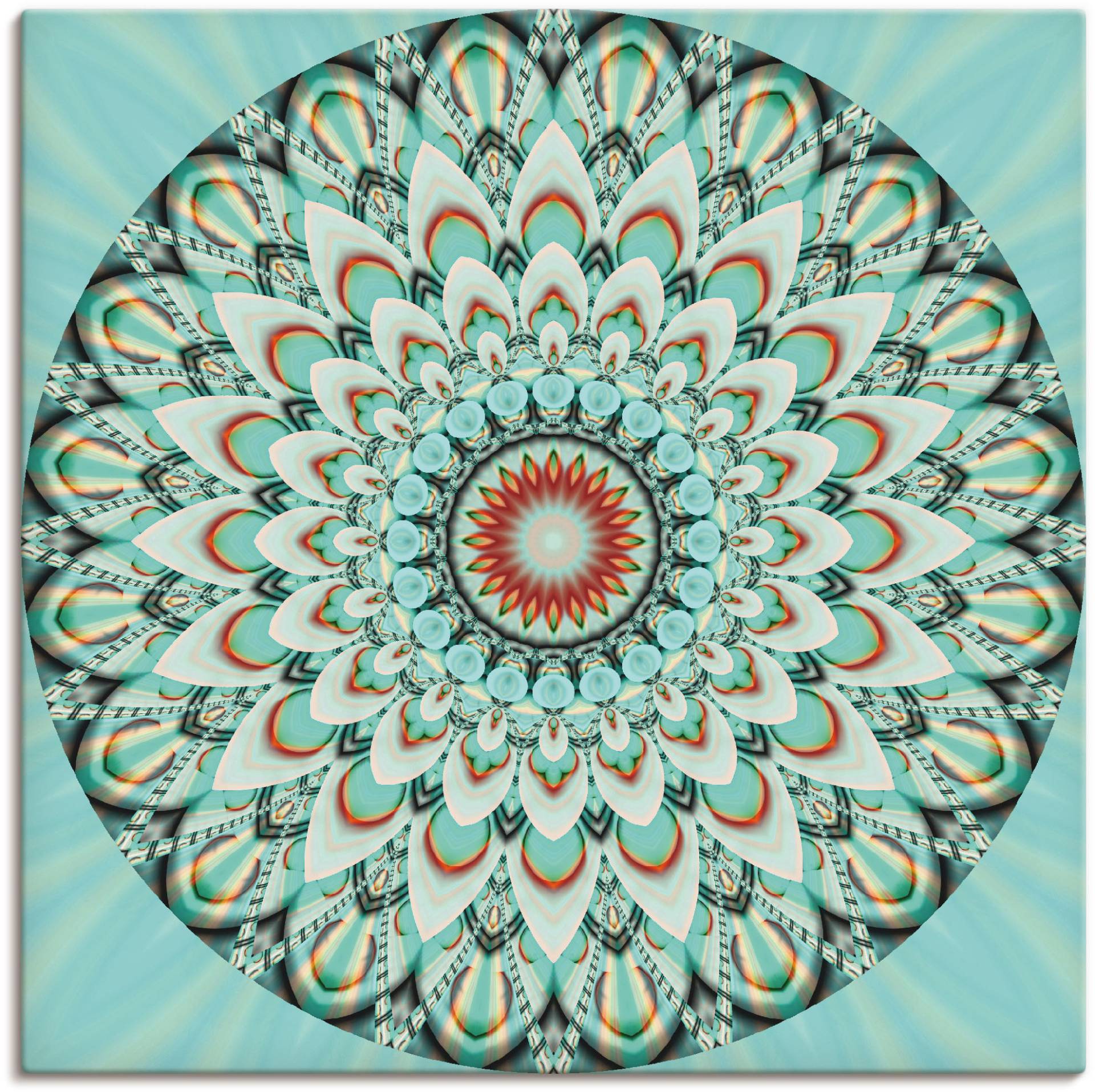 Artland Wandbild »Mandala Integrität«, Muster, (1 St.), als Leinwandbild, Wandaufkleber in verschied. Grössen Artland Wandbild »Mandala Integrität«, Muster, (1 St.), als Leinwandbild, Wandaufkleber in verschied. Grössen von Artland