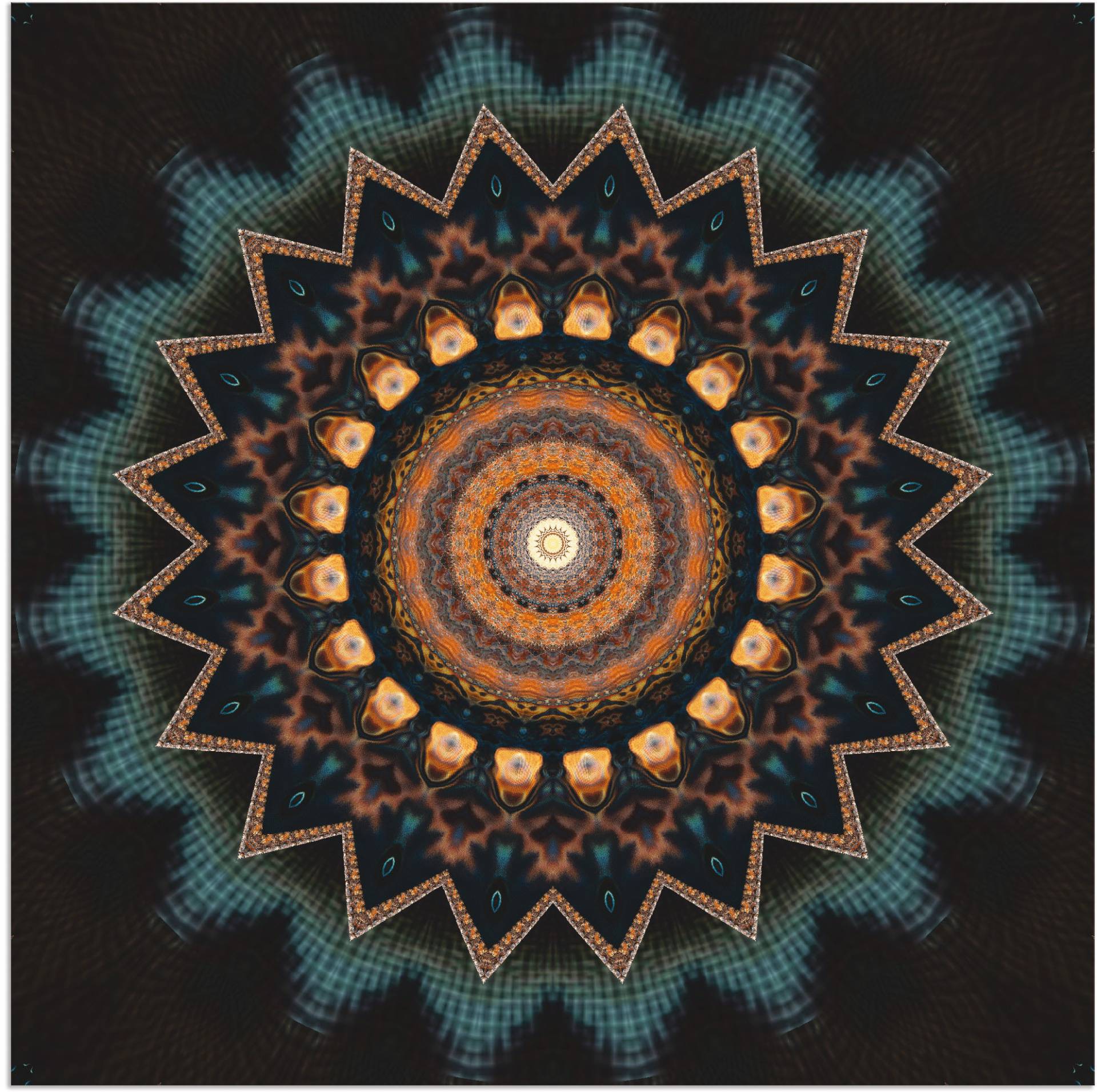 Artland Wandbild »Mandala kosmisches Bewusstsein«, Muster, (1 St.), als Alubild, Outdoorbild, Leinwandbild, Poster, Wandaufkleber Artland Wandbild »Mandala kosmisches Bewusstsein«, Muster, (1 St.), als Alubild, Outdoorbild, Leinwandbild, Poster, Wandaufkleber von Artland