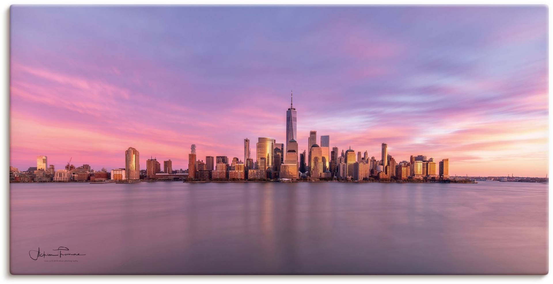 Artland Wandbild »Manhattan Skyline«, New York, (1 St.) von Artland