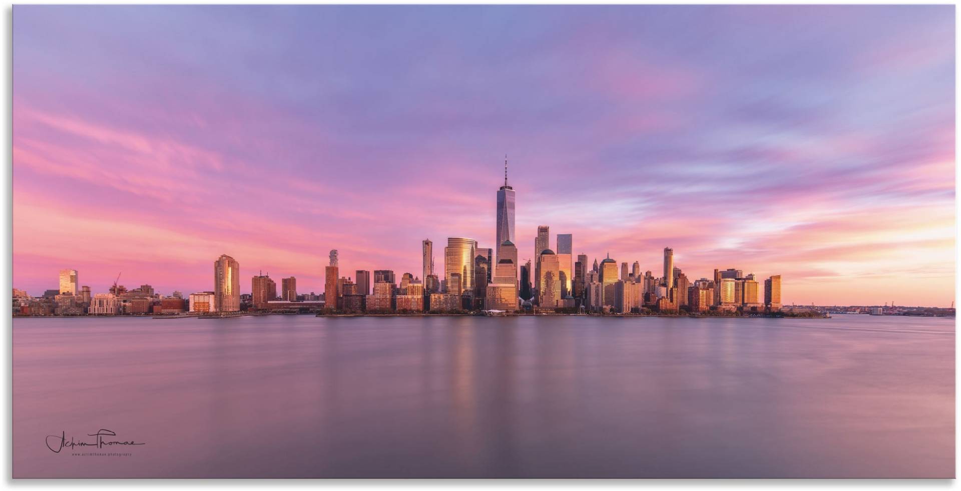 Artland Wandbild »Manhattan Skyline«, New York, (1 St.) von Artland