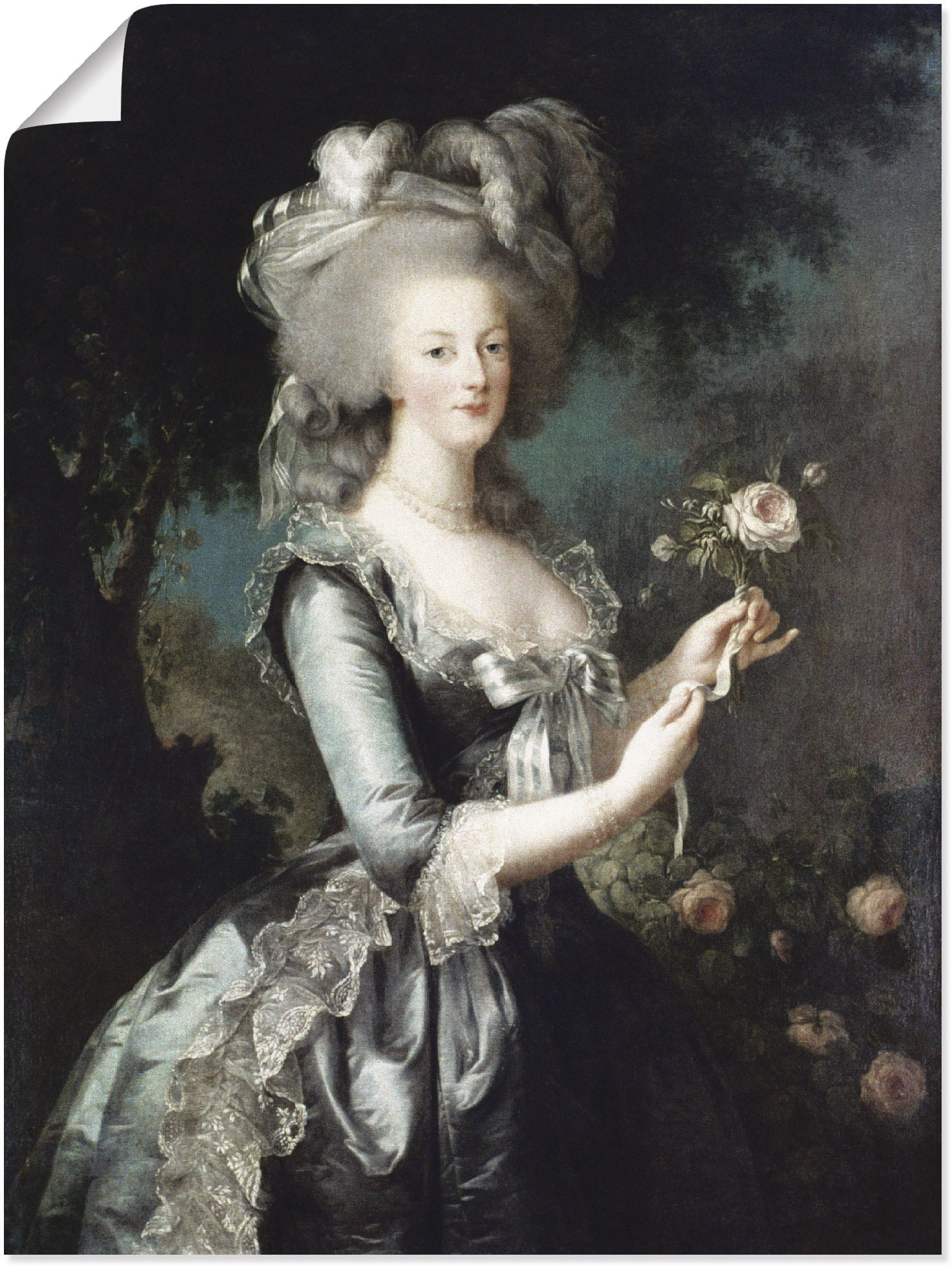 Artland Wandbild »Marie Antoinette, 1783«, Menschen, (1 St.) von Artland