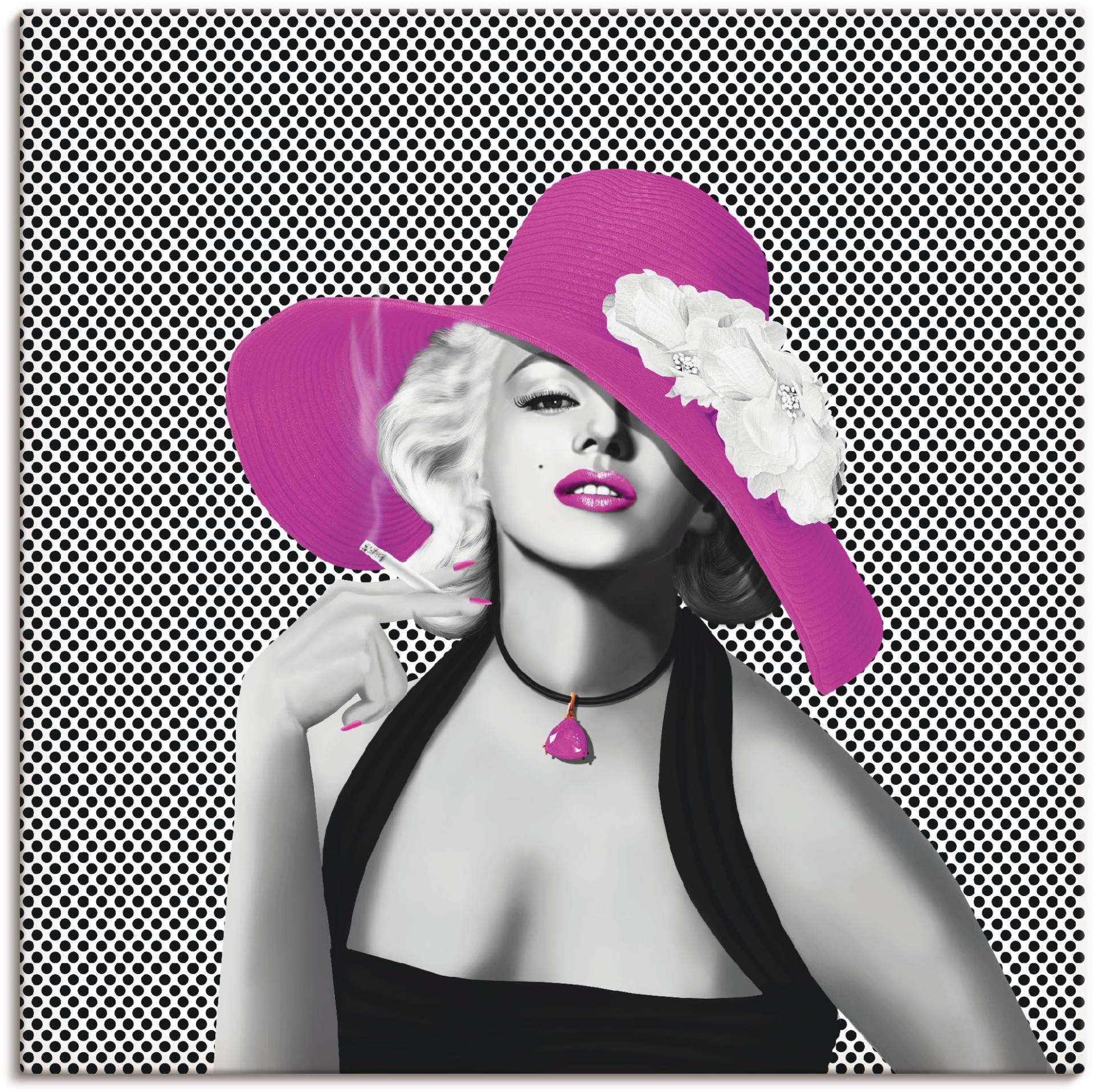 Artland Wandbild »Marilyn in Pop Art«, Stars, (1 St.) von Artland