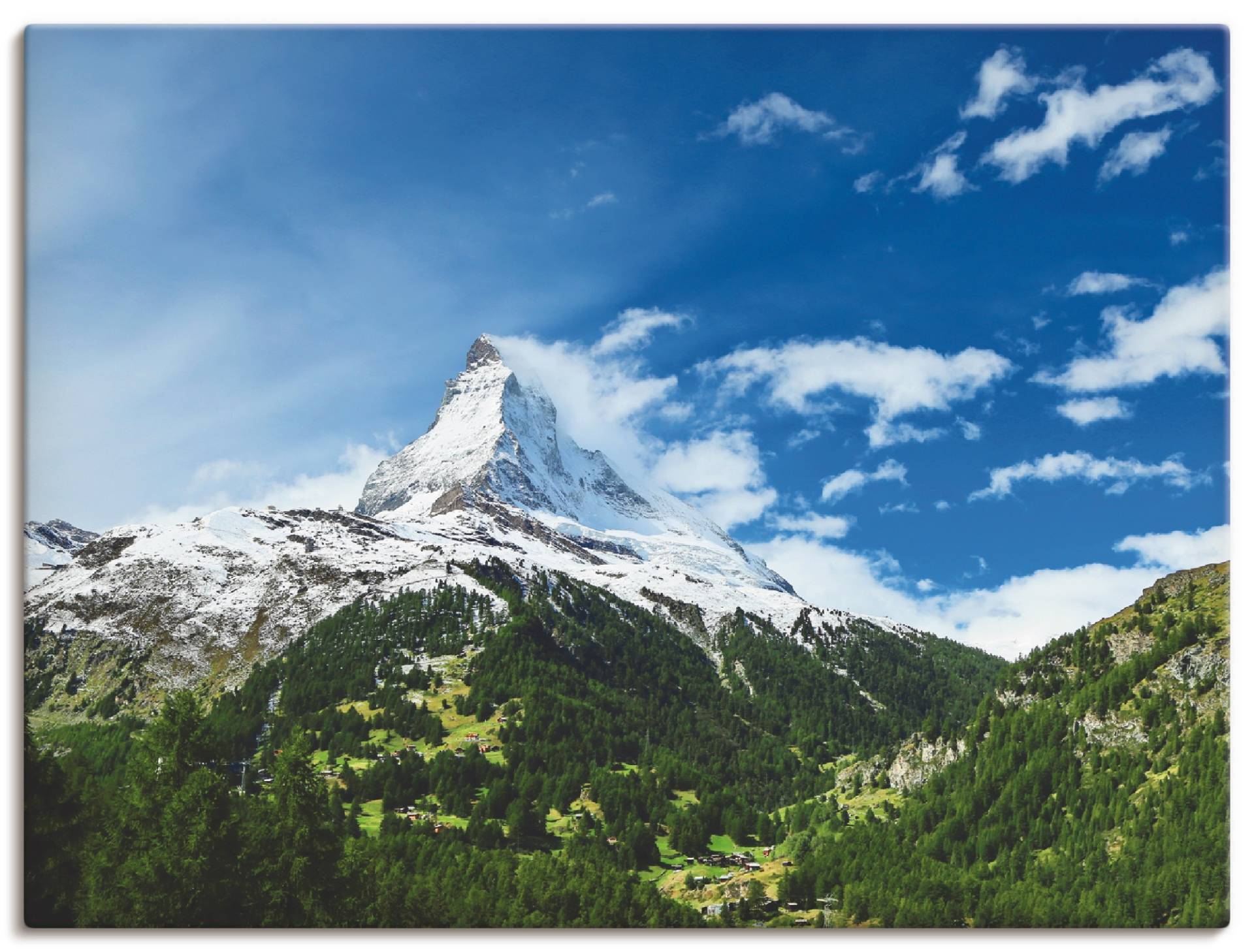 Artland Leinwandbild »Matterhorn«, Berge, (1 St.) von Artland