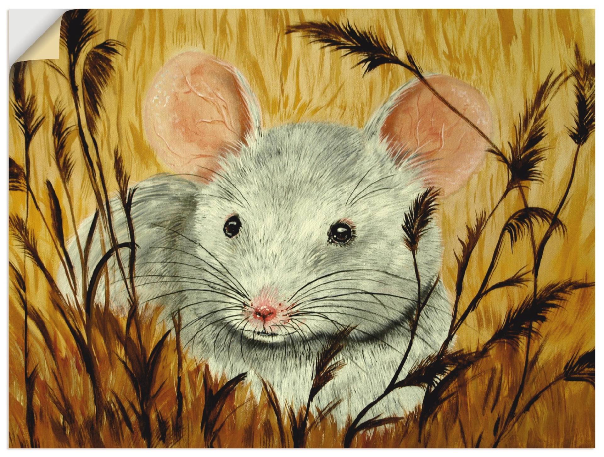 Artland Wandbild »Maus«, Haustiere, (1 St.) von Artland