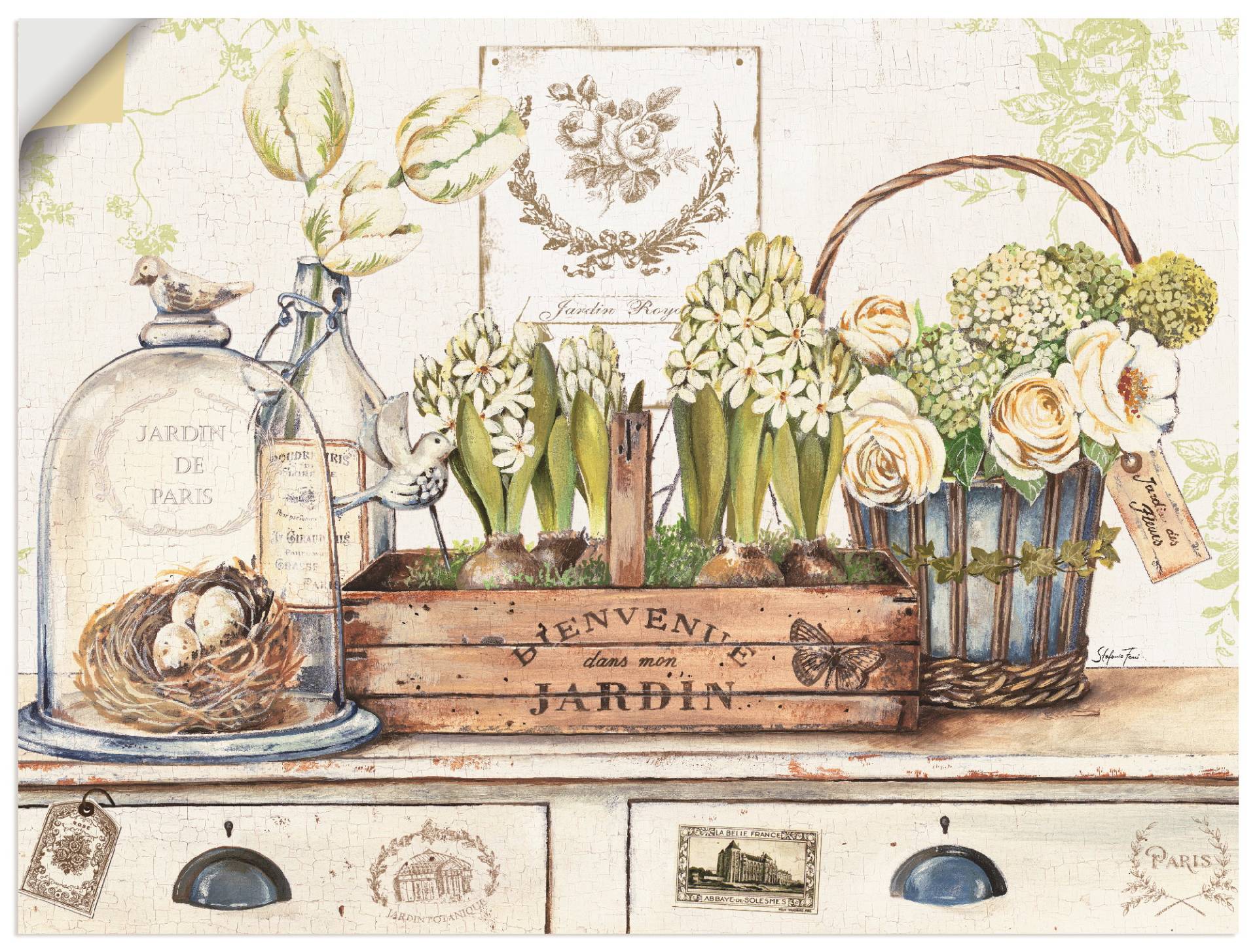 Artland Wandbild »Mein Garten«, Arrangements, (1 St.), als Leinwandbild, Poster, Wandaufkleber in verschied. Grössen Artland Wandbild »Mein Garten«, Arrangements, (1 St.), als Leinwandbild, Poster, Wandaufkleber in verschied. Grössen von Artland