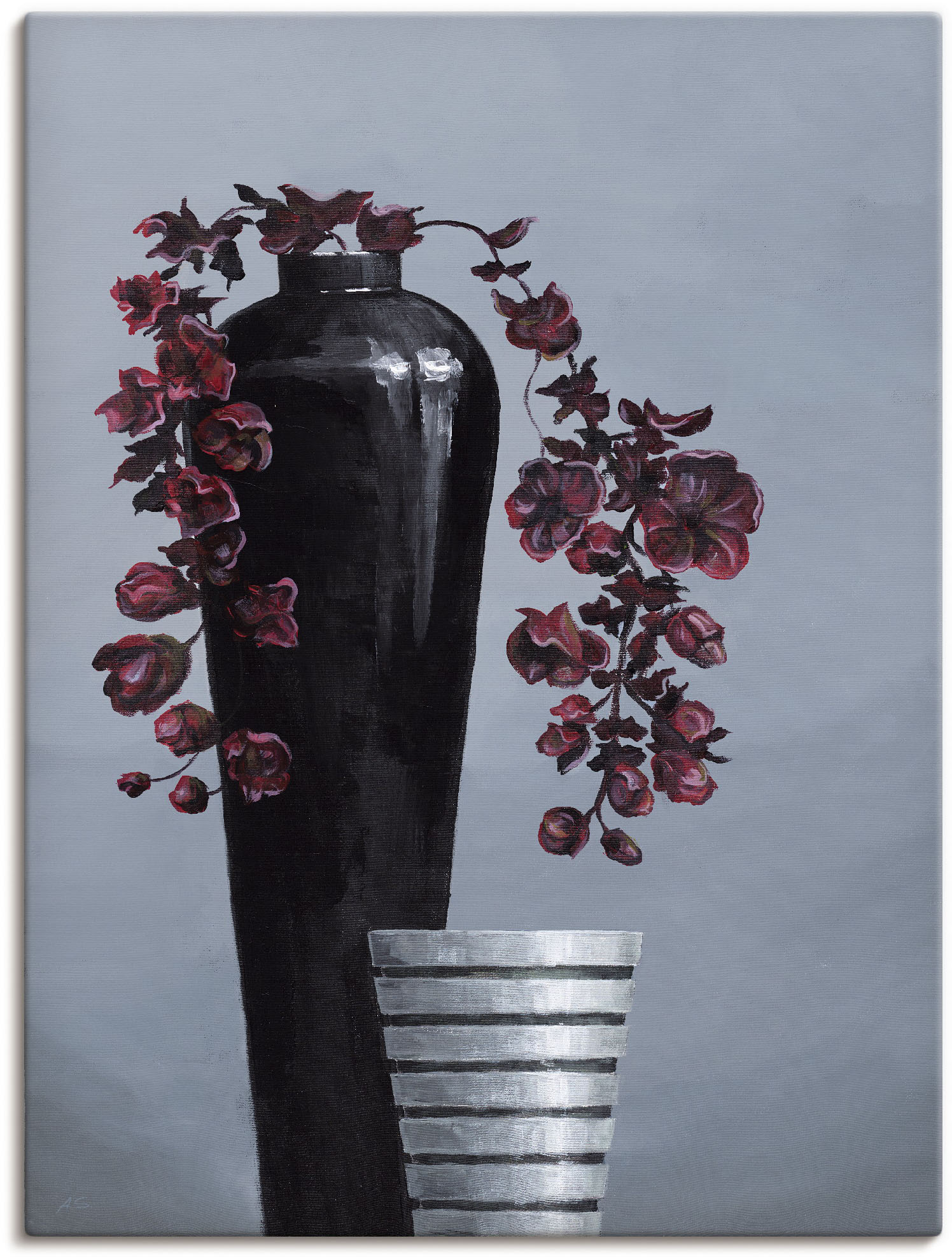 Artland Wandbild »Metallische Vasen«, Vasen & Töpfe, (1 St.) von Artland
