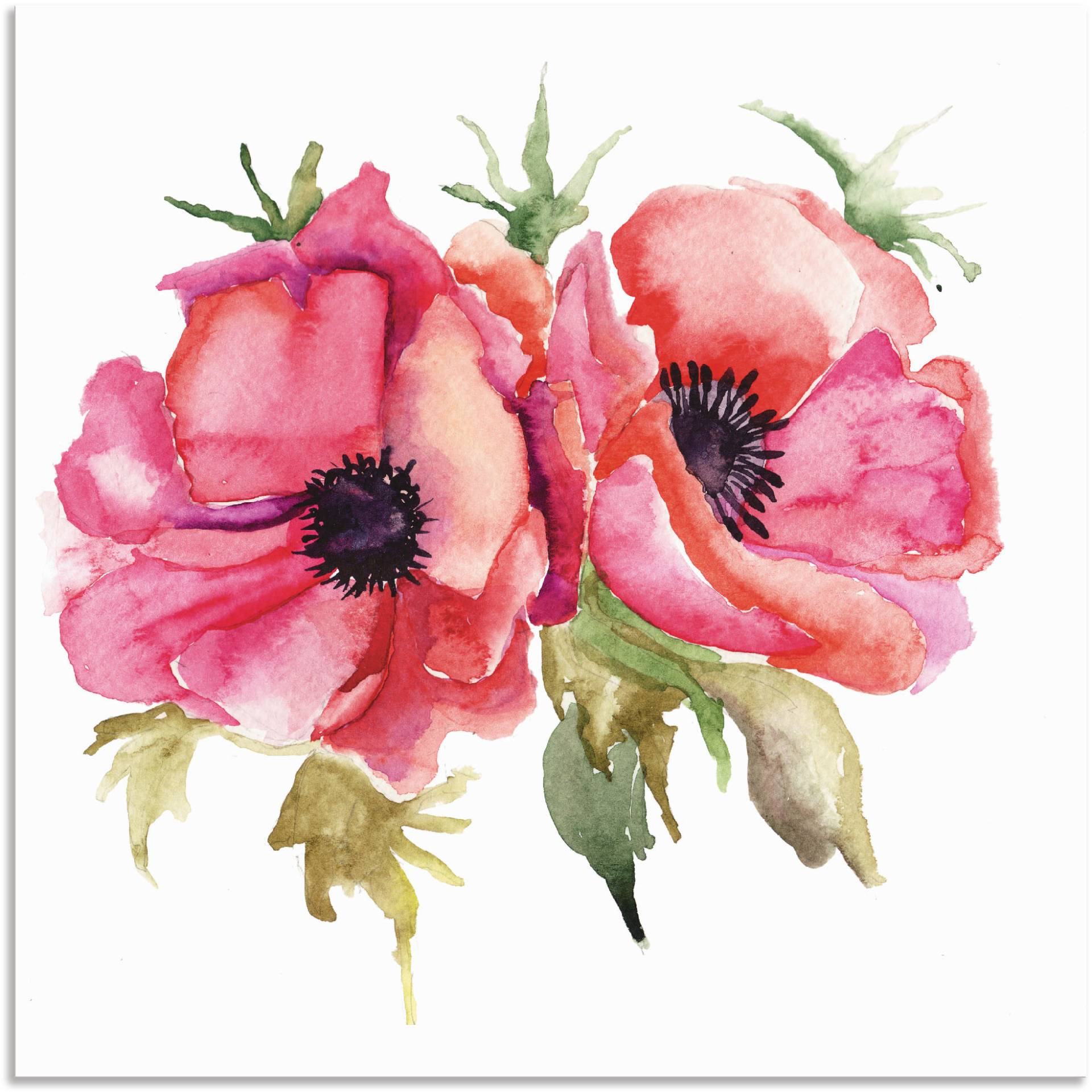 Artland Wandbild »Mohnblumen«, Blumen, (1 St.), als Alubild, Outdoorbild, Leinwandbild, Poster, Wandaufkleber Artland Wandbild »Mohnblumen«, Blumen, (1 St.), als Alubild, Outdoorbild, Leinwandbild, Poster, Wandaufkleber von Artland