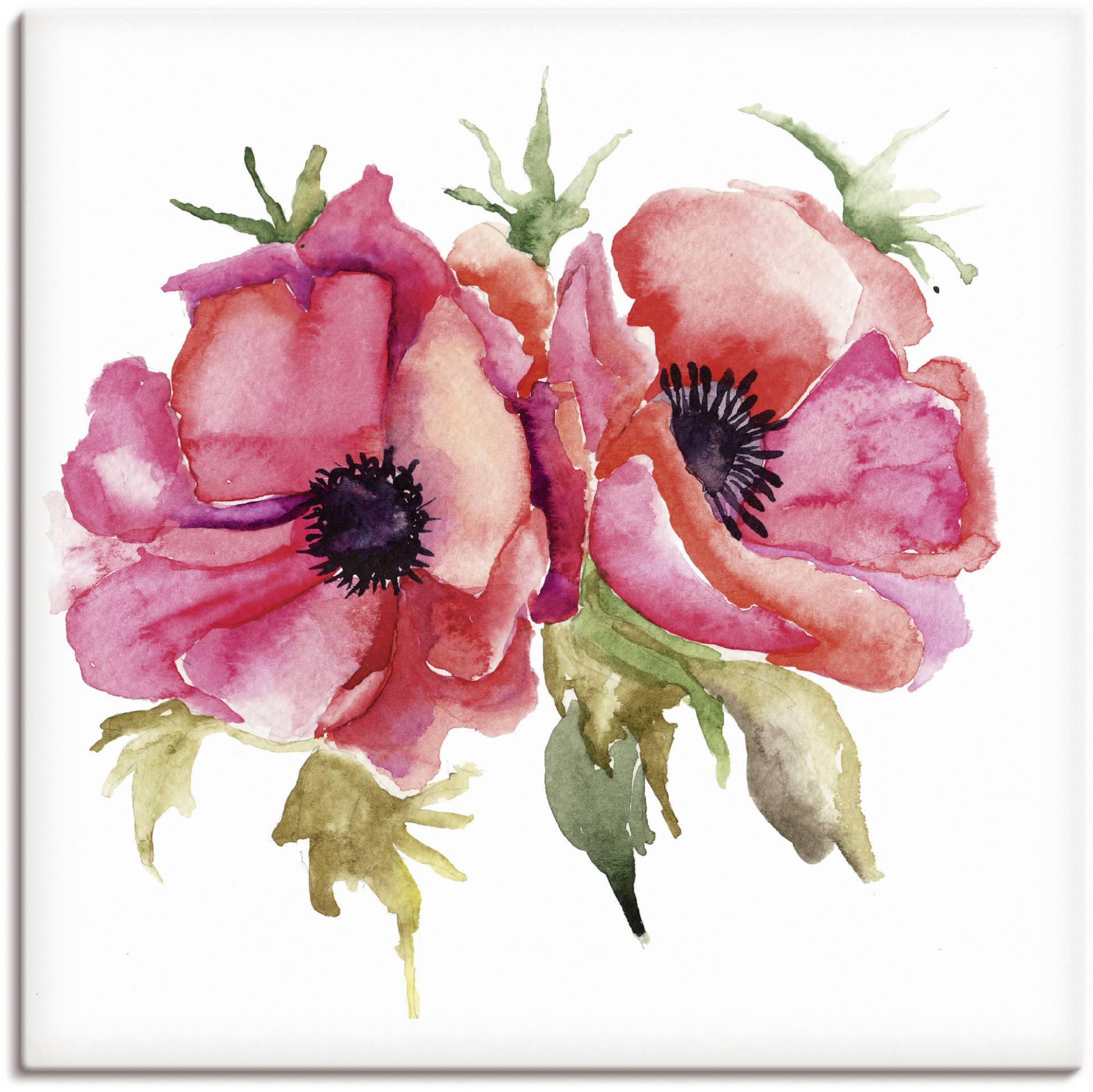 Artland Wandbild »Mohnblumen«, Blumen, (1 St.), als Alubild, Outdoorbild, Leinwandbild, Poster, Wandaufkleber Artland Wandbild »Mohnblumen«, Blumen, (1 St.), als Alubild, Outdoorbild, Leinwandbild, Poster, Wandaufkleber von Artland