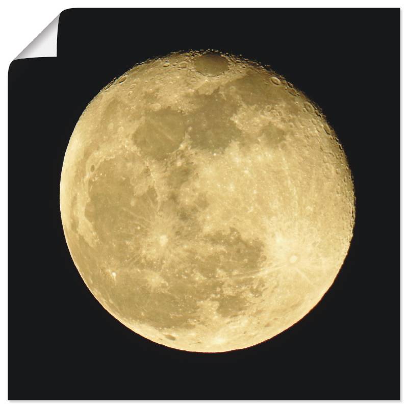 Artland Wandbild »Mond«, Weltraum, (1 St.), als Leinwandbild, Poster, Wandaufkleber in verschied. Grössen von Artland