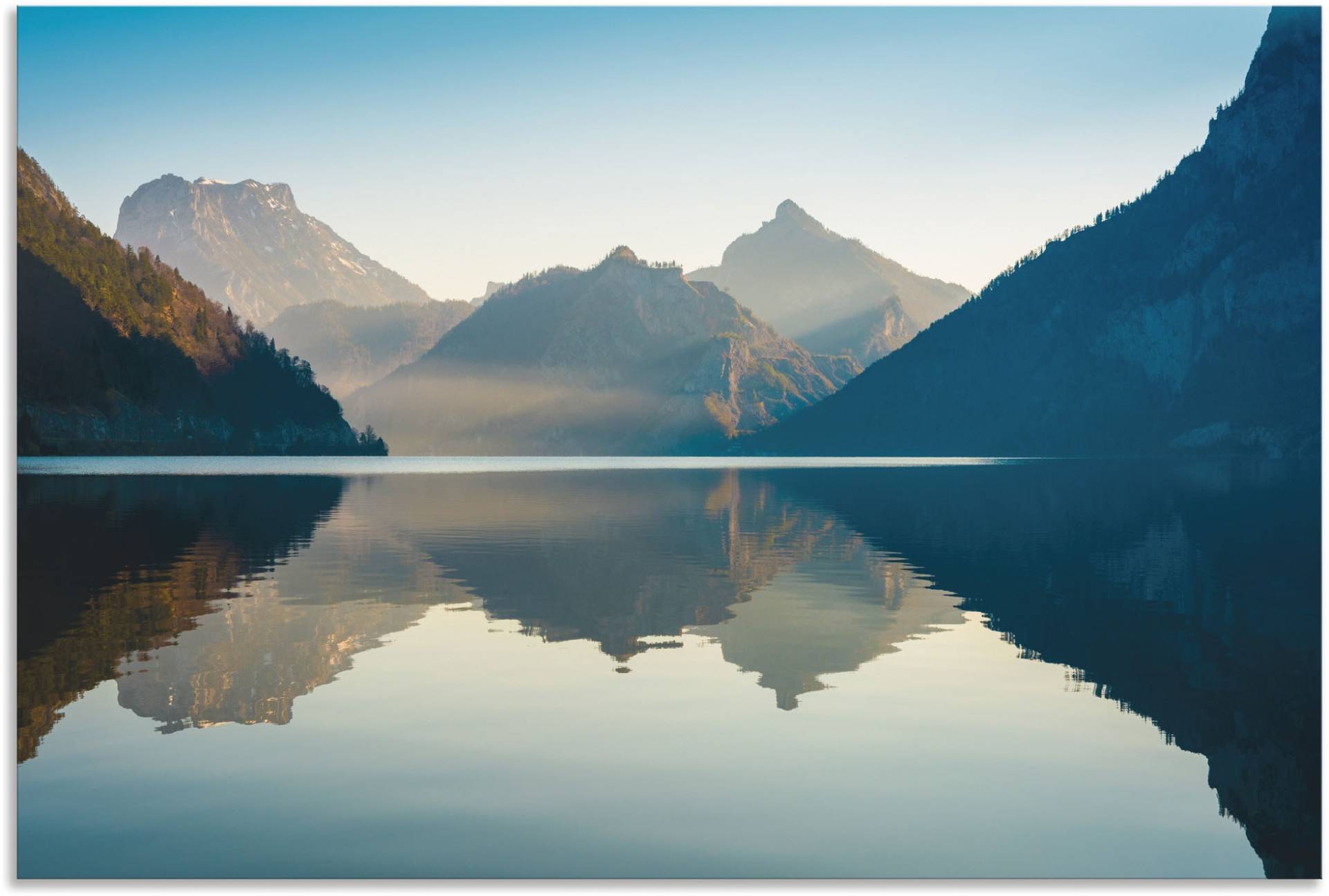 Artland Wandbild »Morgen am Traunsee«, Gewässer, (1 St.) von Artland