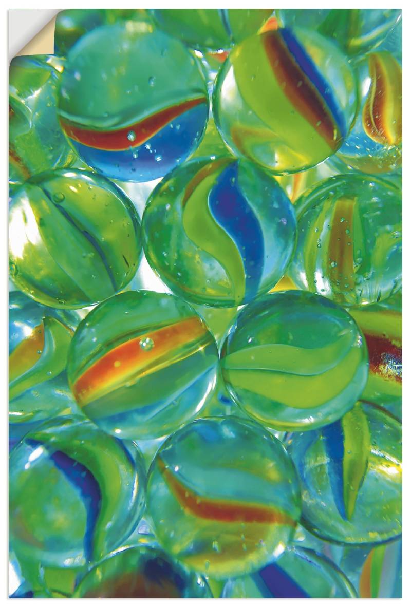 Artland Wandfolie »Murmeln«, Arrangements, (1 St.), selbstklebend von Artland