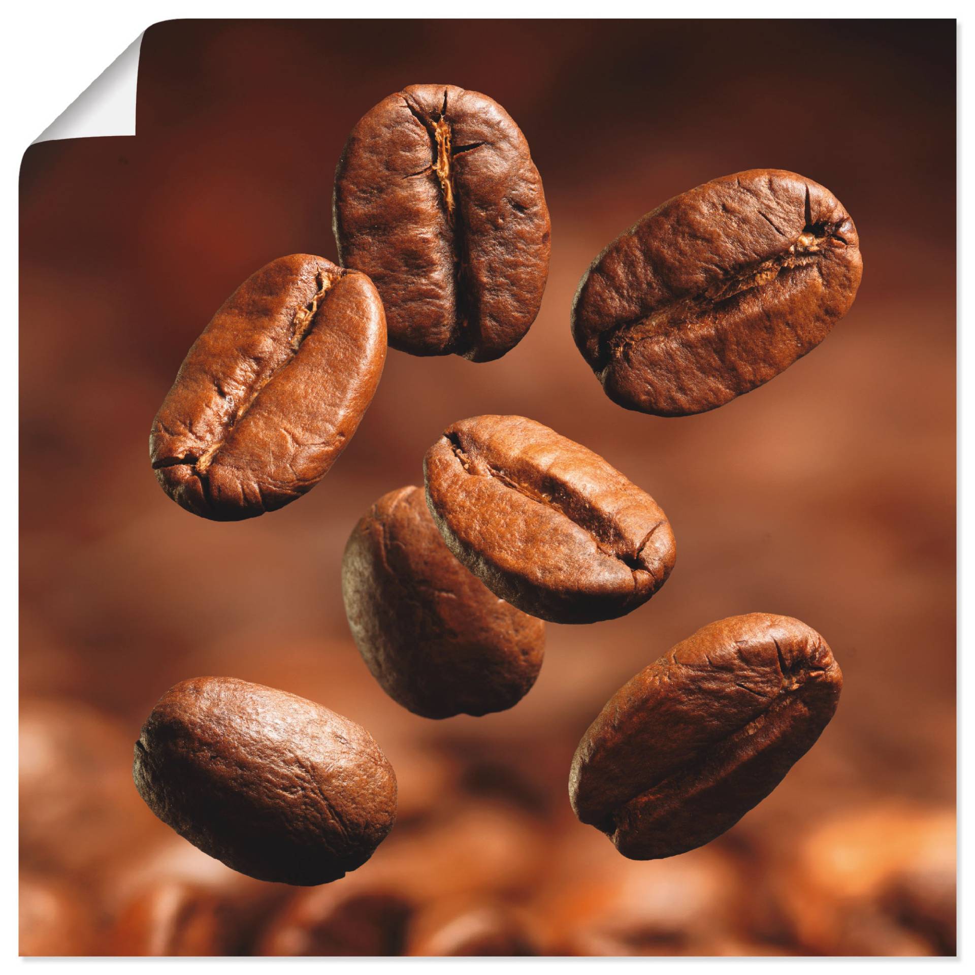 Artland Wandbild »Nahaufnahme von Kaffeebohnen«, Getränke, (1 St.), als Leinwandbild, Poster in verschied. Grössen Artland Wandbild »Nahaufnahme von Kaffeebohnen«, Getränke, (1 St.), als Leinwandbild, Poster in verschied. Grössen von Artland
