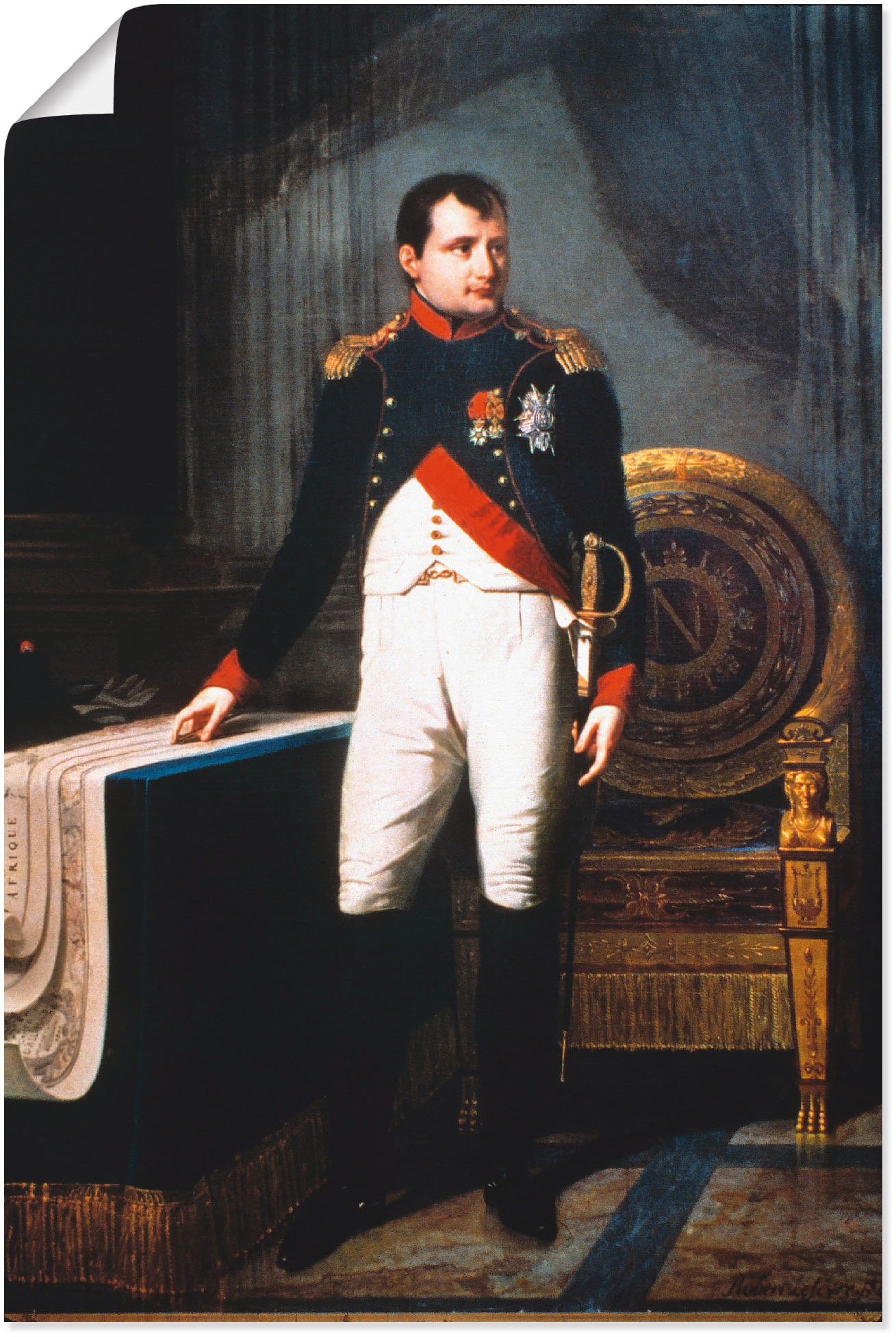 Artland Poster »Napoleon Bonaparte, 1809«, Menschen, (1 St.) von Artland