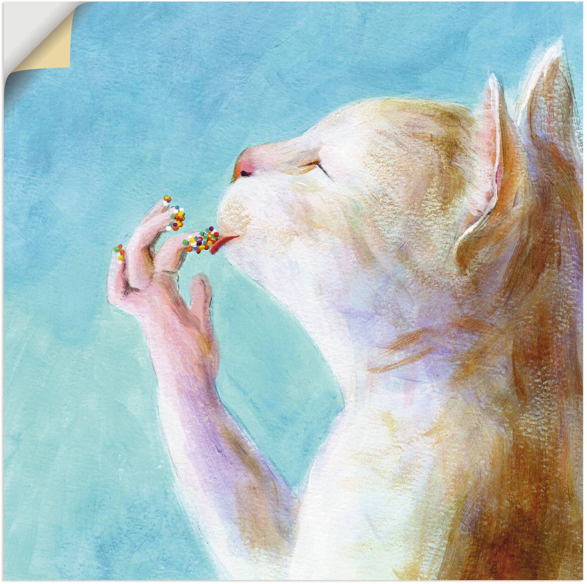Artland Wandbild »Naschkatze«, Haustiere, (1 St.), als Leinwandbild, Poster, Wandaufkleber in verschied. Grössen Artland Wandbild »Naschkatze«, Haustiere, (1 St.), als Leinwandbild, Poster, Wandaufkleber in verschied. Grössen von Artland
