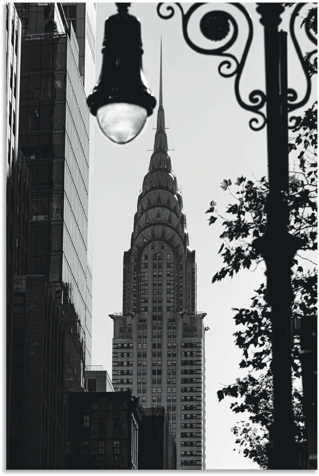 Artland Wandbild »New York Chrysler Building«, New York, (1 St.), als Alubild, Outdoorbild, Poster in verschied. Grössen von Artland
