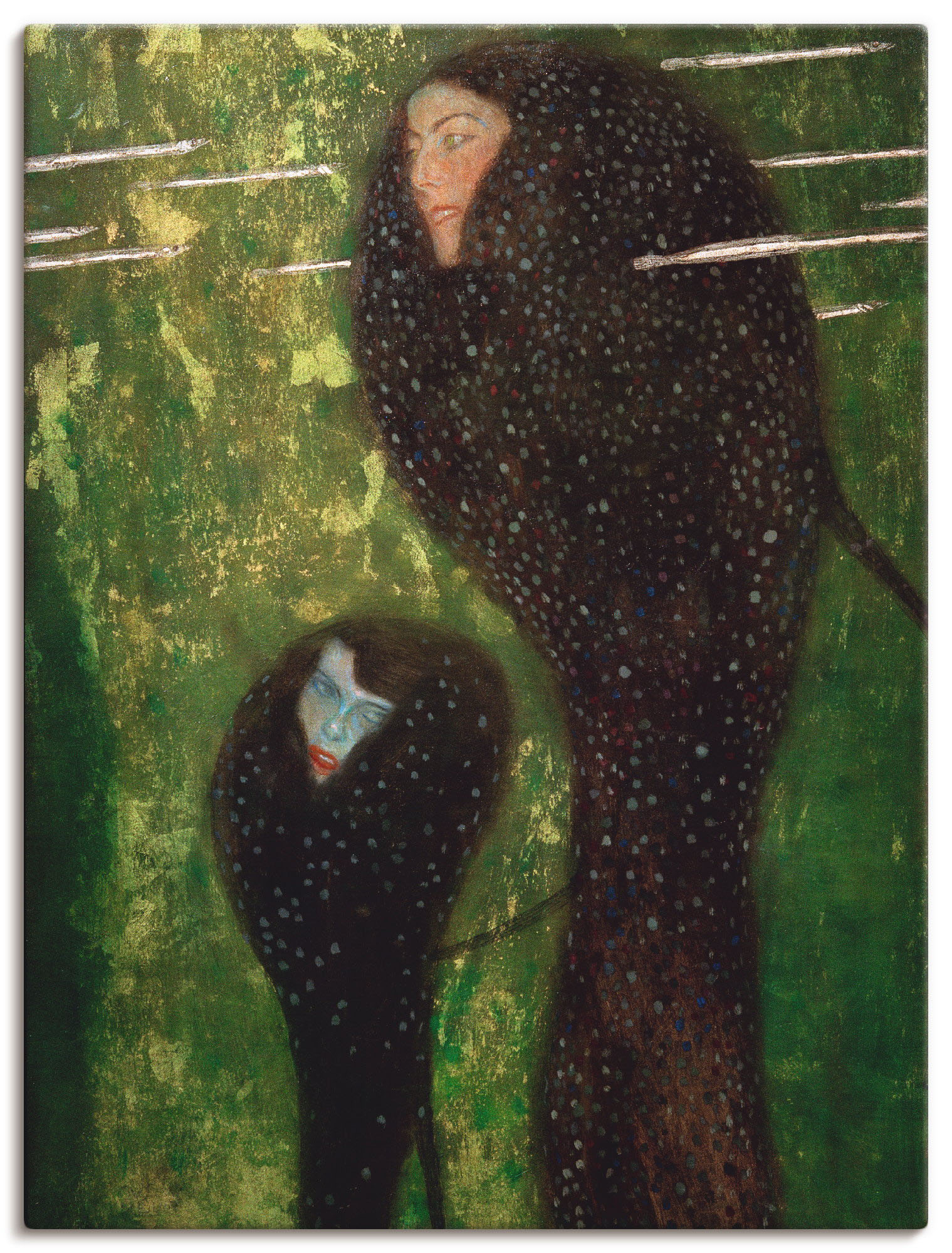 Artland Wandbild »Nixen (Silberfische)«, Gruppen & Familien, (1 St.), als Leinwandbild, Poster in verschied. Grössen von Artland