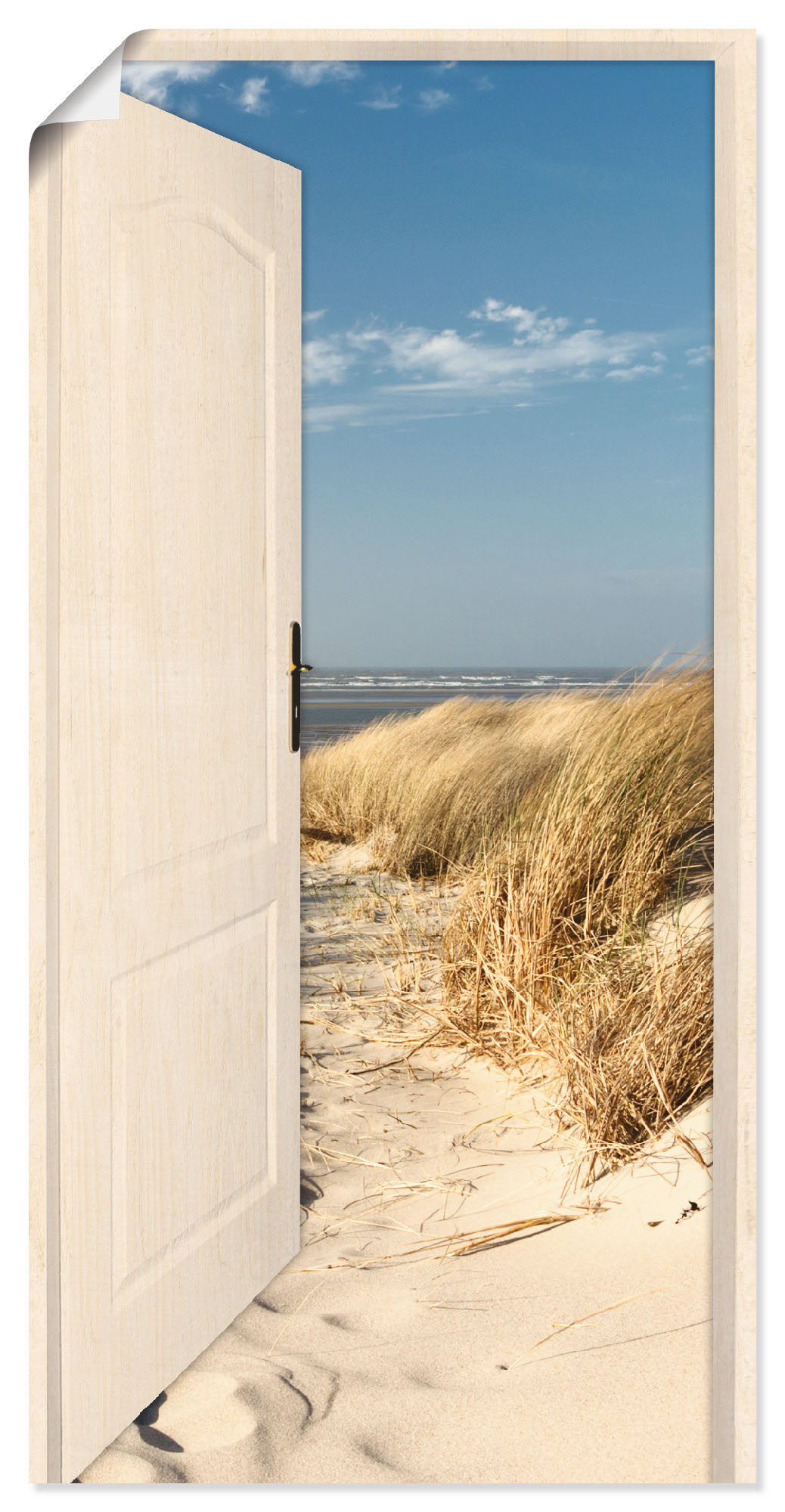 Artland Wandbild »Nordseestrand auf Langeoog«, Strand, (1 St.), als Poster, Wandaufkleber in verschied. Grössen von Artland