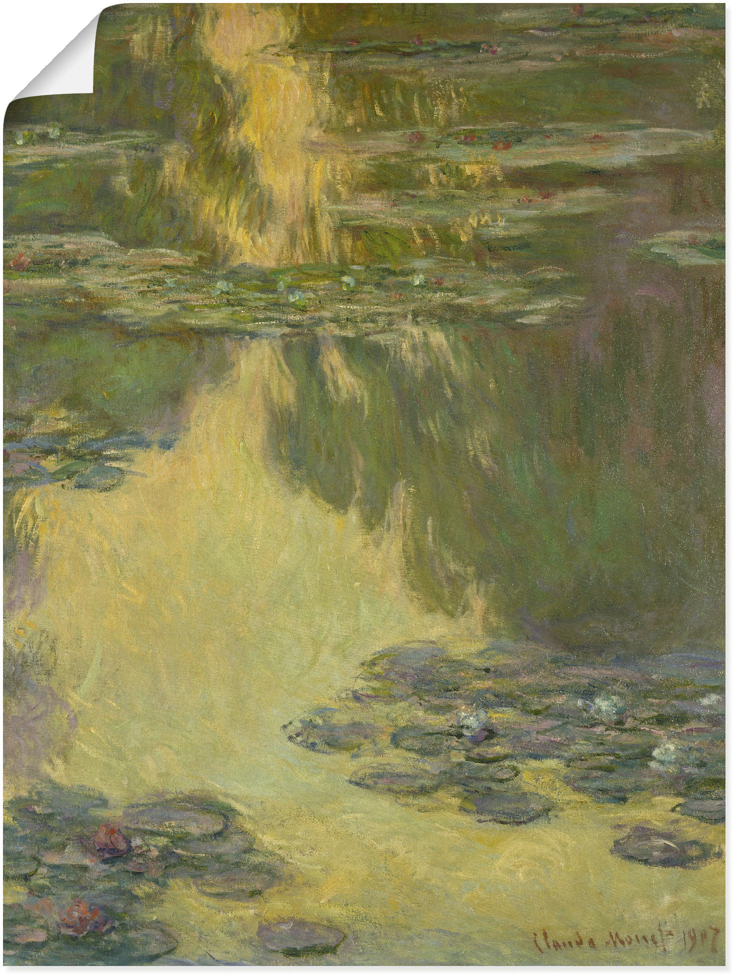 Artland Kunstdruck »Nymphéas. 1907.«, Blumen, (1 St.), als Alubild, Leinwandbild, Wandaufkleber oder Poster in versch. Grössen Artland Kunstdruck »Nymphéas. 1907.«, Blumen, (1 St.), als Alubild, Leinwandbild, Wandaufkleber oder Poster in versch. Grössen von Artland