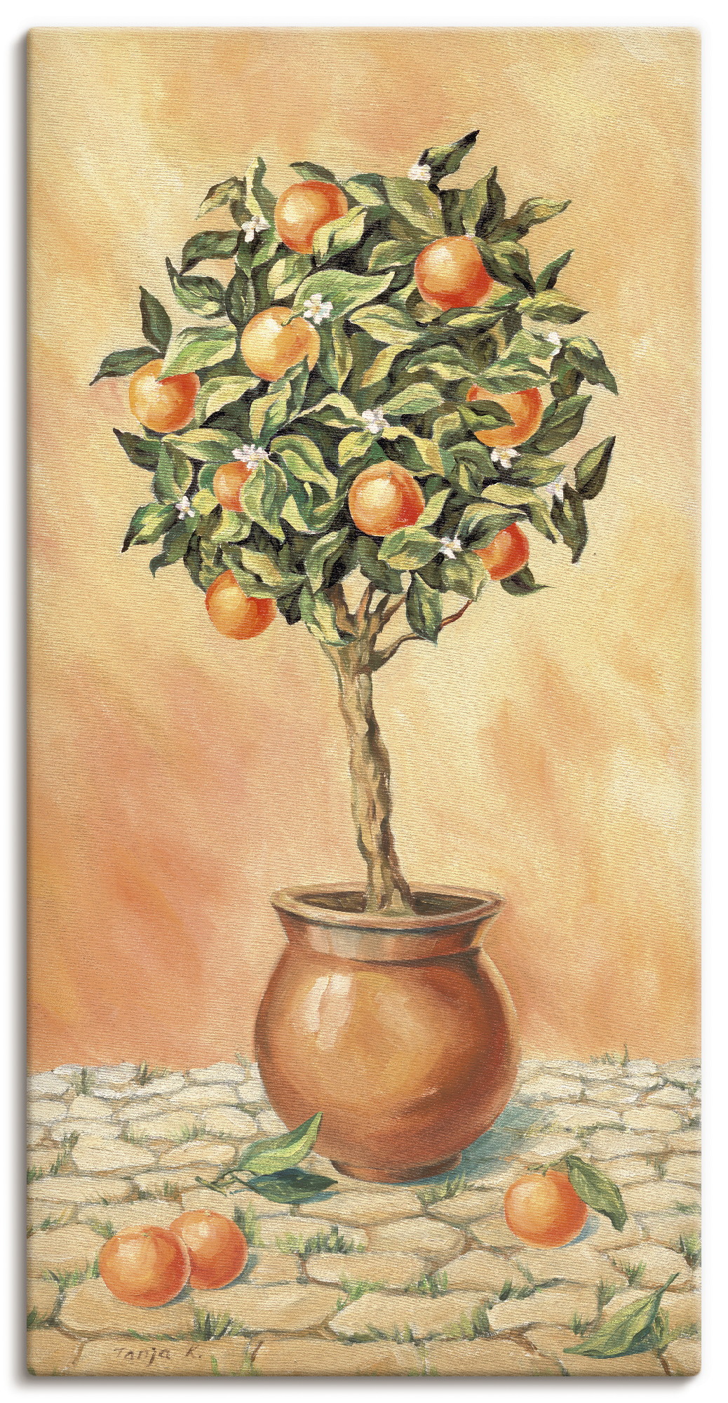 Artland Wandbild »Orangenbaum I«, Pflanzen, (1 St.) von Artland