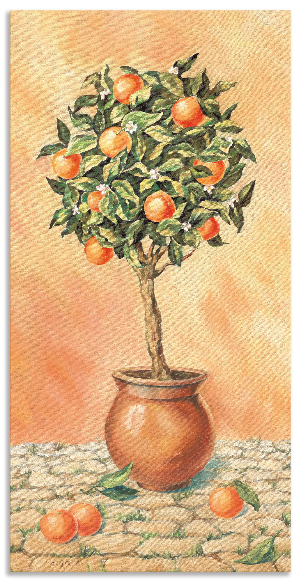 Artland Wandbild »Orangenbaum I«, Pflanzen, (1 St.) von Artland