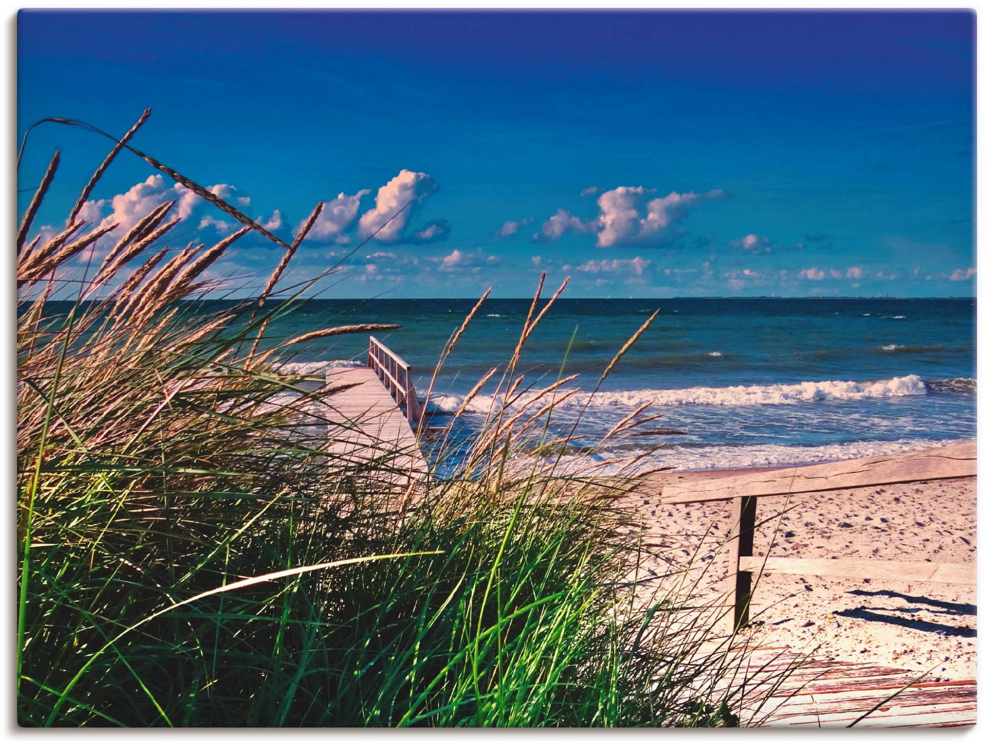 Artland Wandbild »Ostsee Impression Heiligenhafen«, Strand, (1 St.) von Artland