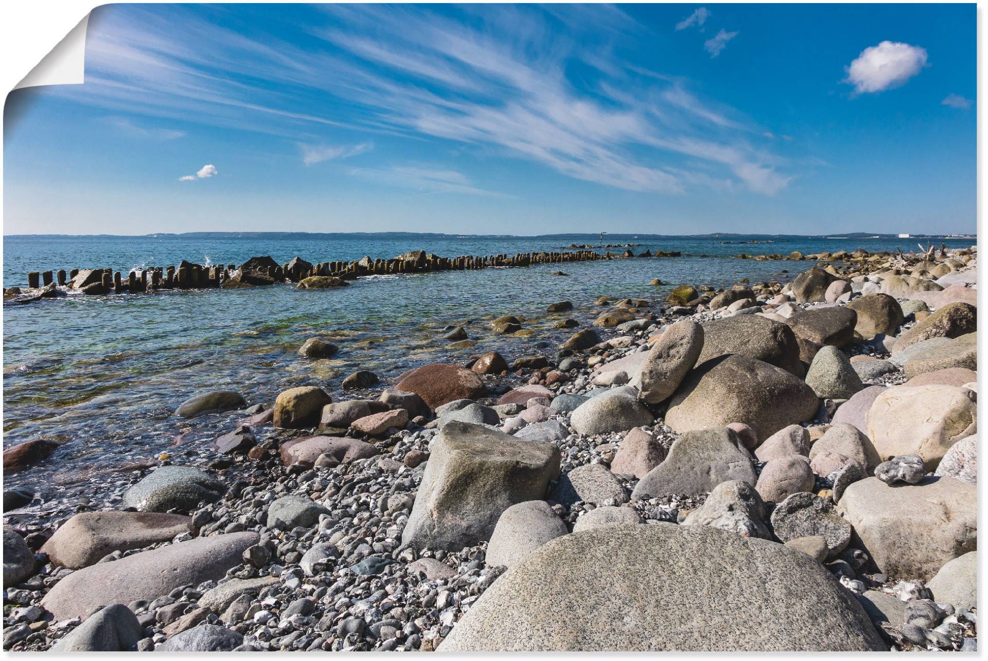 Artland Wandbild »Ostseeküste auf der Insel Rügen«, Küste, (1 St.) von Artland