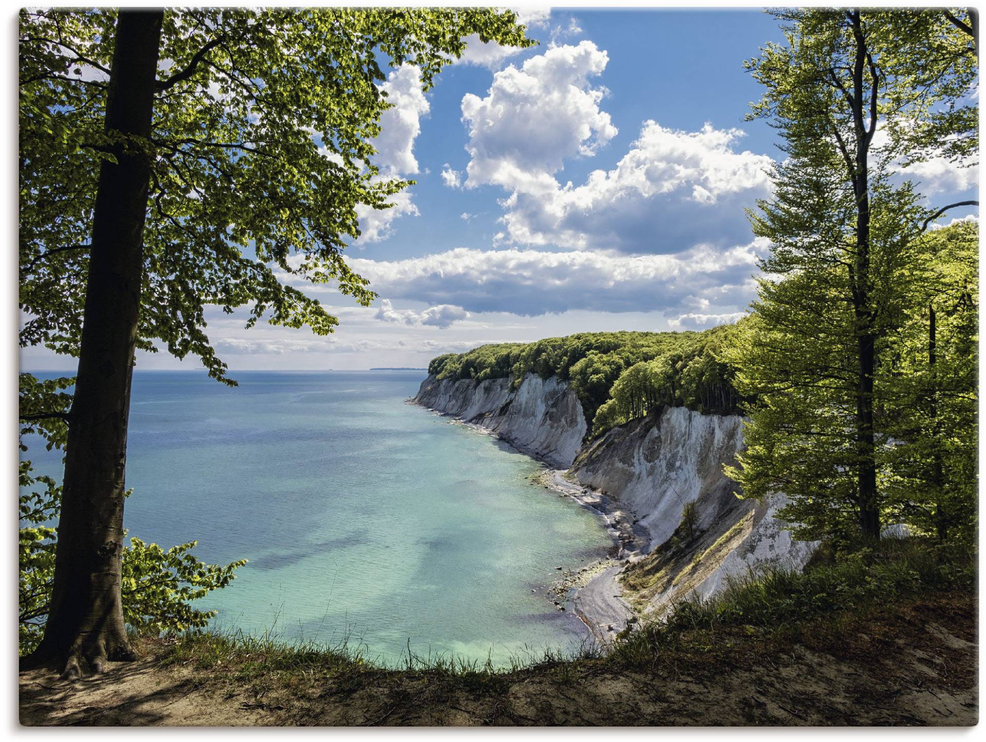 Artland Wandbild »Ostseeküste auf der Insel Rügen.«, Küste, (1 St.) von Artland