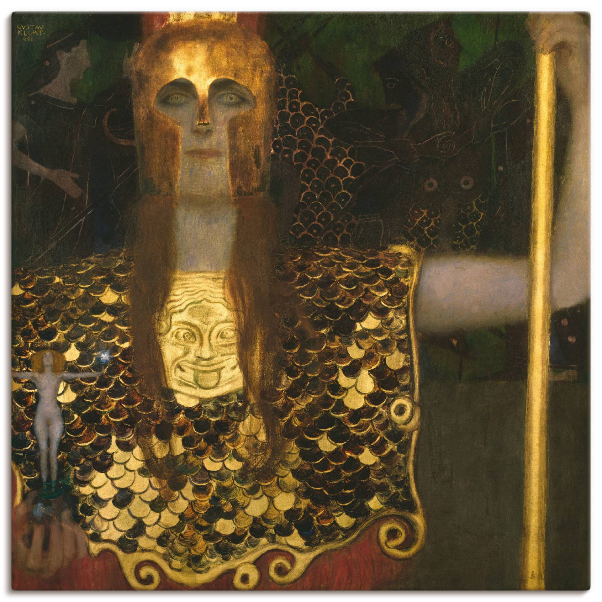 Artland Leinwandbild »Pallas Athene«, Götter, (1 St.), auf Keilrahmen gespannt Artland Leinwandbild »Pallas Athene«, Götter, (1 St.), auf Keilrahmen gespannt von Artland