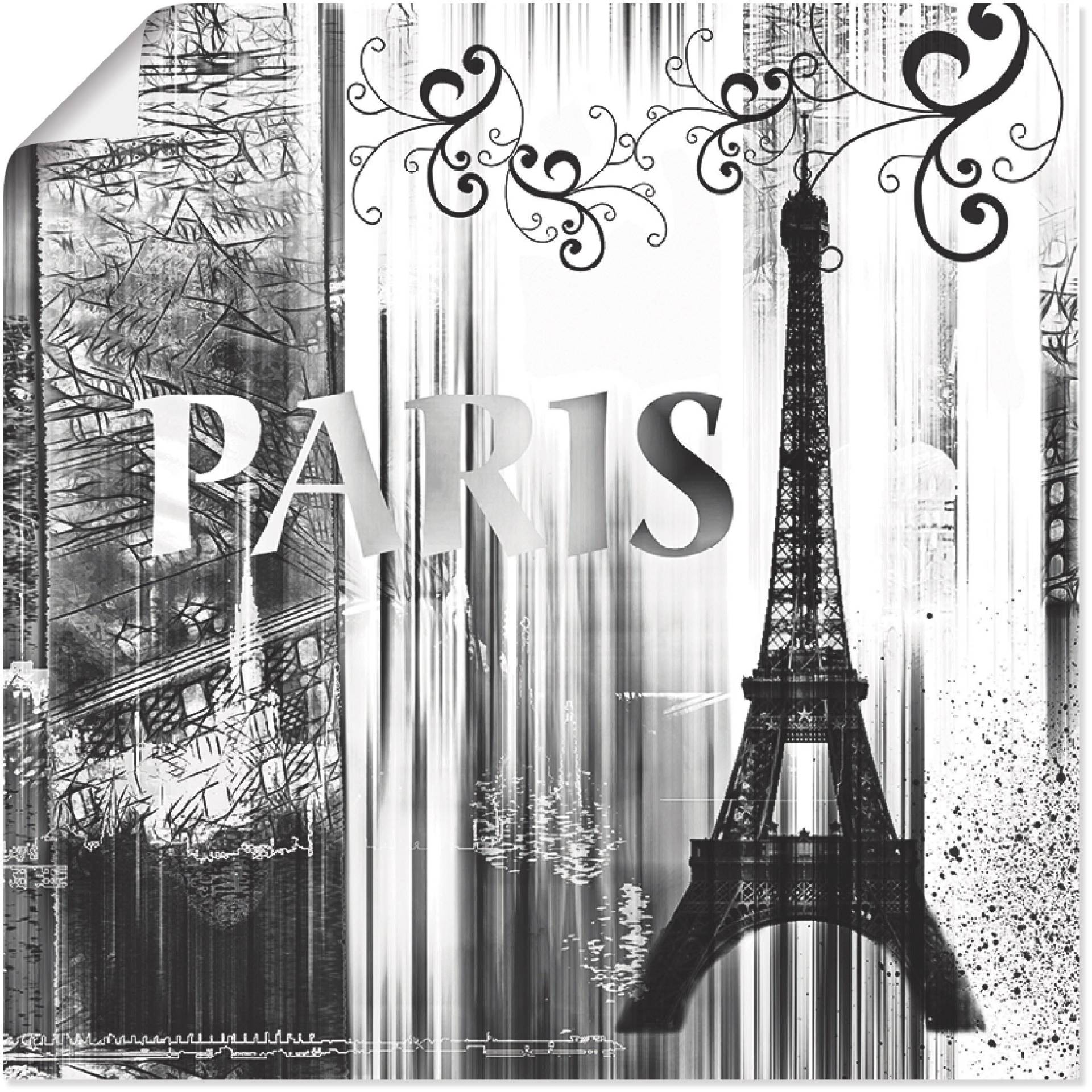 Artland Poster »Paris Weltstadt - Abstrakte Collage 04«, Gebäude, (1 St.), als Leinwandbild, Wandaufkleber oder Poster in versch. Grössen Artland Poster »Paris Weltstadt - Abstrakte Collage 04«, Gebäude, (1 St.), als Leinwandbild, Wandaufkleber oder Poster in versch. Grössen von Artland