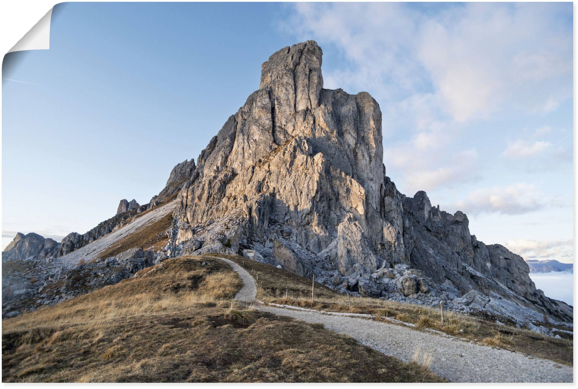 Artland Poster »Passo Giau in den Dolomiten«, Berge & Alpenbilder, (1 St.) von Artland