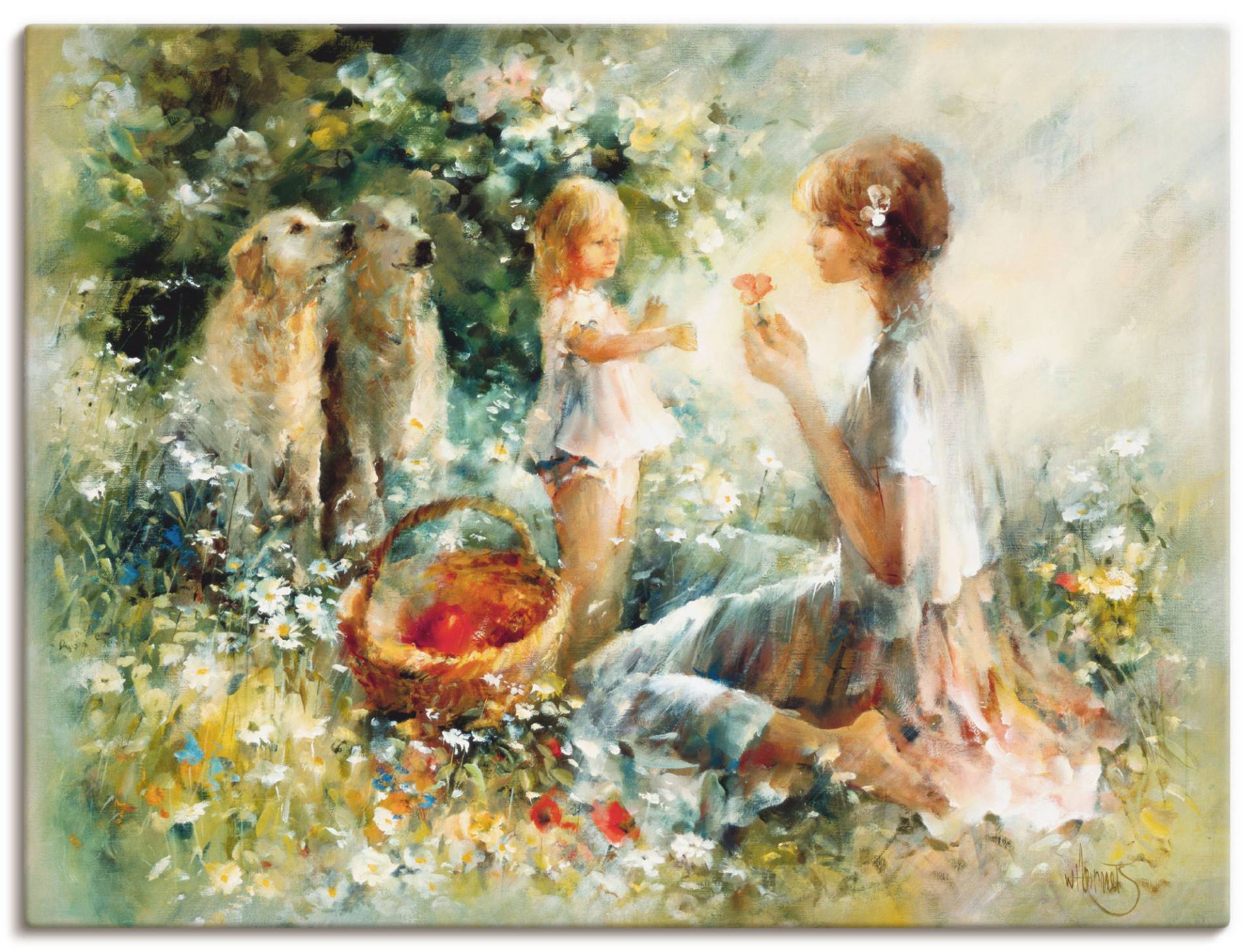 Artland Wandbild »Picknick«, Gruppen & Familien, (1 St.), als Leinwandbild, Poster, Wandaufkleber in verschied. Grössen Artland Wandbild »Picknick«, Gruppen & Familien, (1 St.), als Leinwandbild, Poster, Wandaufkleber in verschied. Grössen von Artland