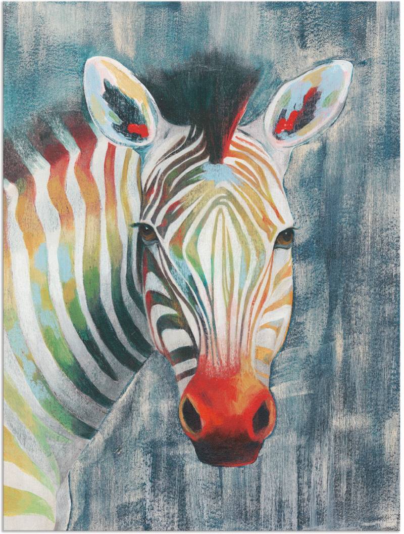 Artland Wandbild »Prisma Zebra I«, Wildtiere, (1 St.) von Artland