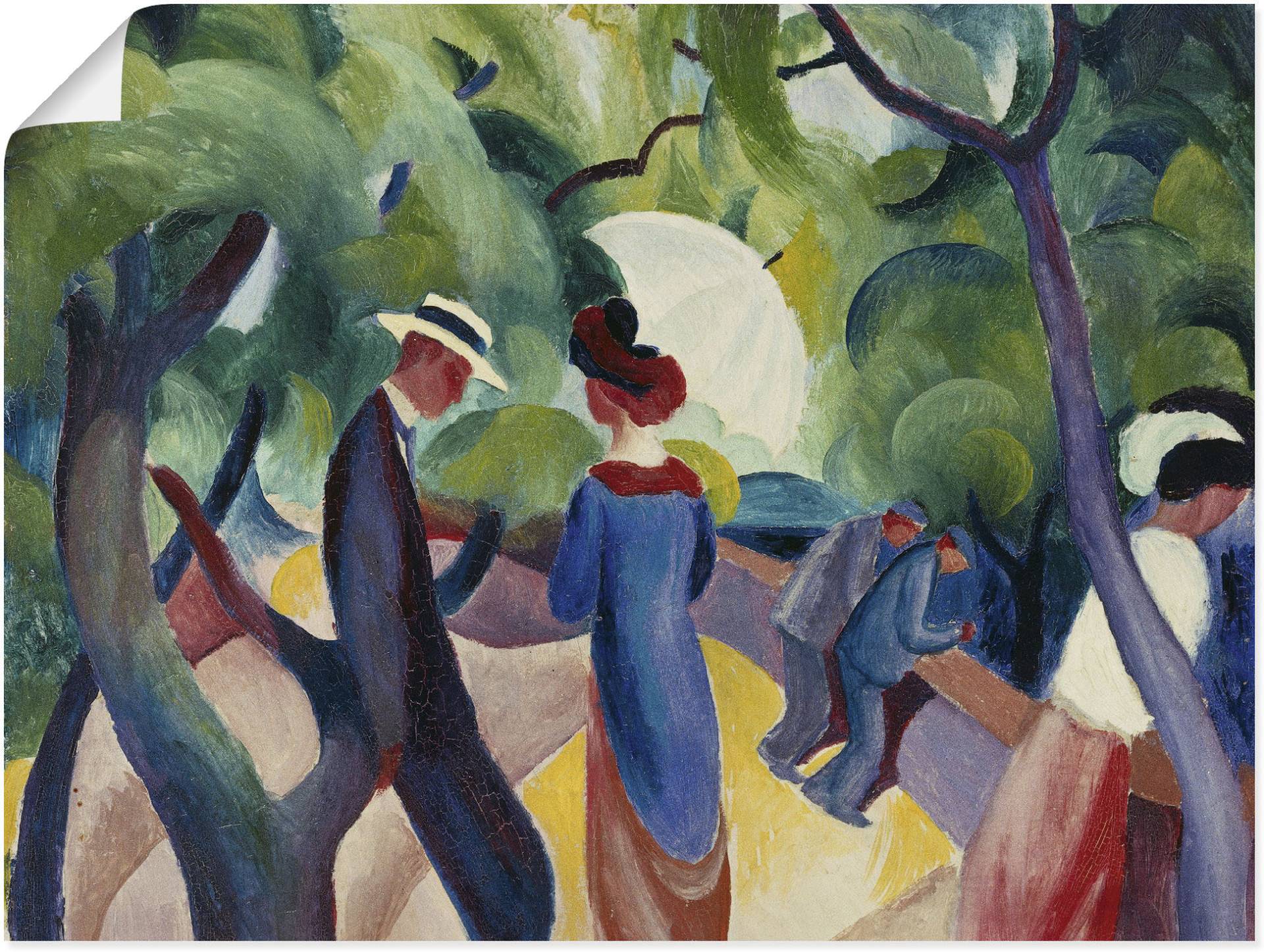 Artland Wandbild »Promenade. 1913«, Gruppen & Familien, (1 St.), als Leinwandbild, Poster in verschied. Grössen Artland Wandbild »Promenade. 1913«, Gruppen & Familien, (1 St.), als Leinwandbild, Poster in verschied. Grössen von Artland